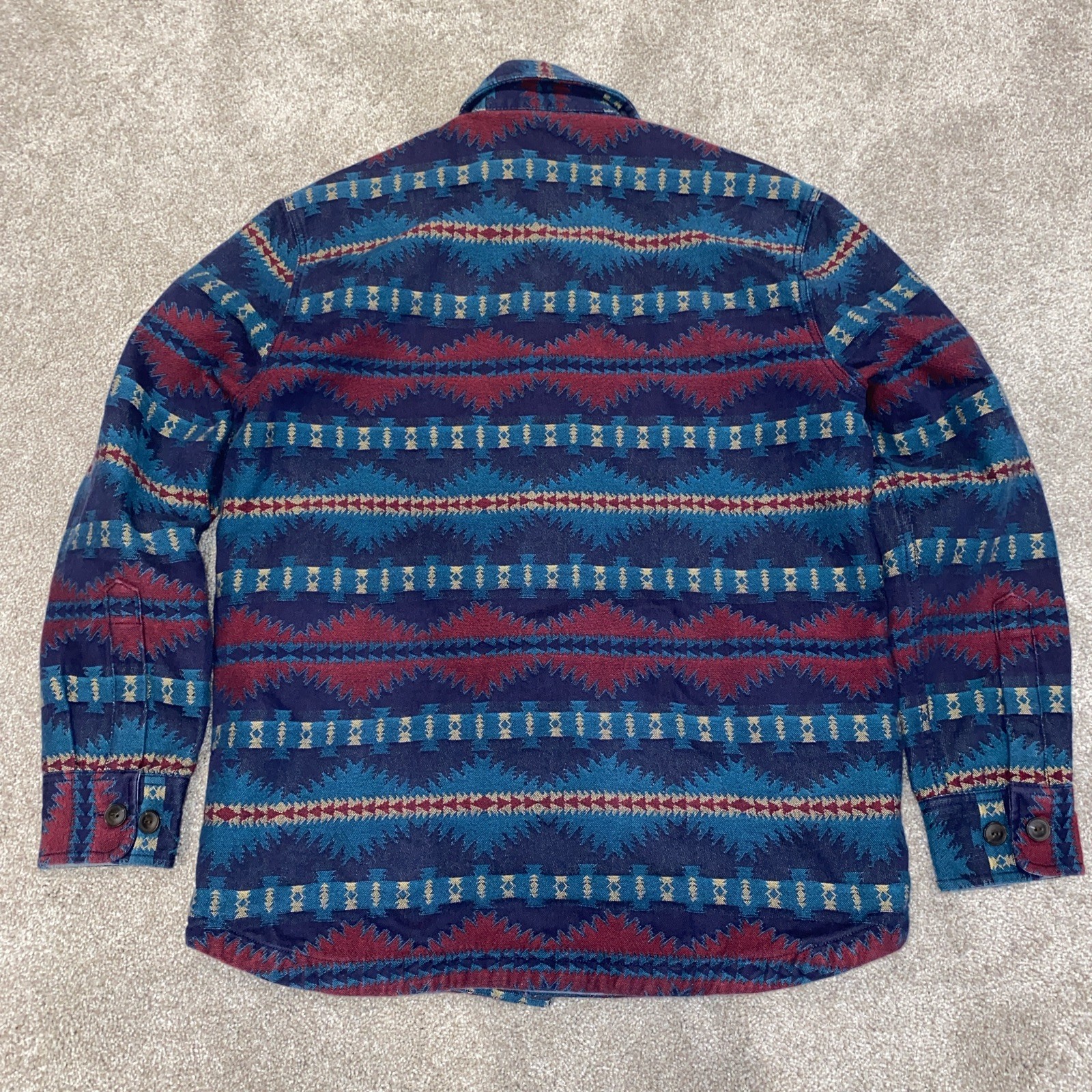 Pendleton Surf Pendleton Shirt Men’s XS Multicolor Southwestern Aztec Lined