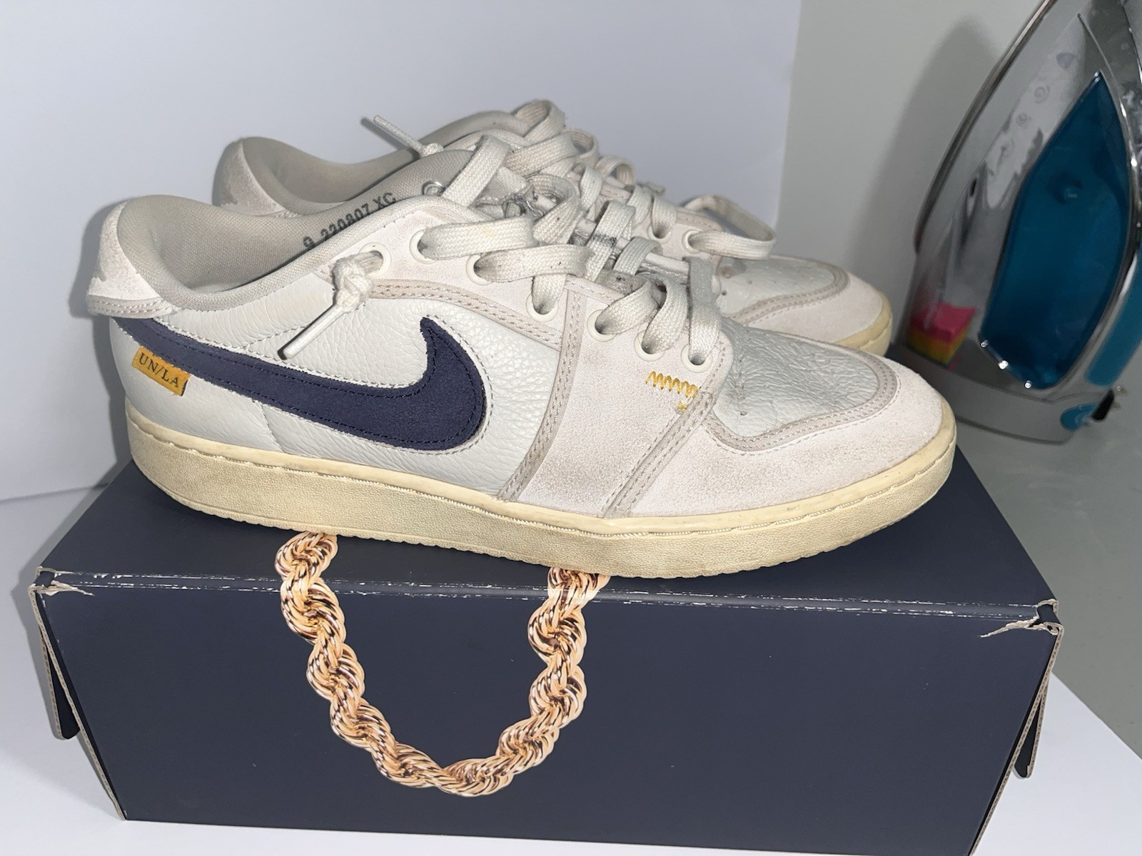 Jordan 1 Retro AJKO Low SP Union Sail Men’s 9