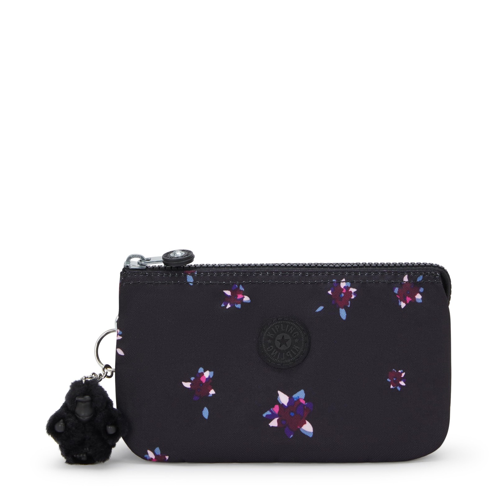 Kipling Women’s Creativity Large Prt 7.25”L x 4.25”H x 1.5”D, Night Flower