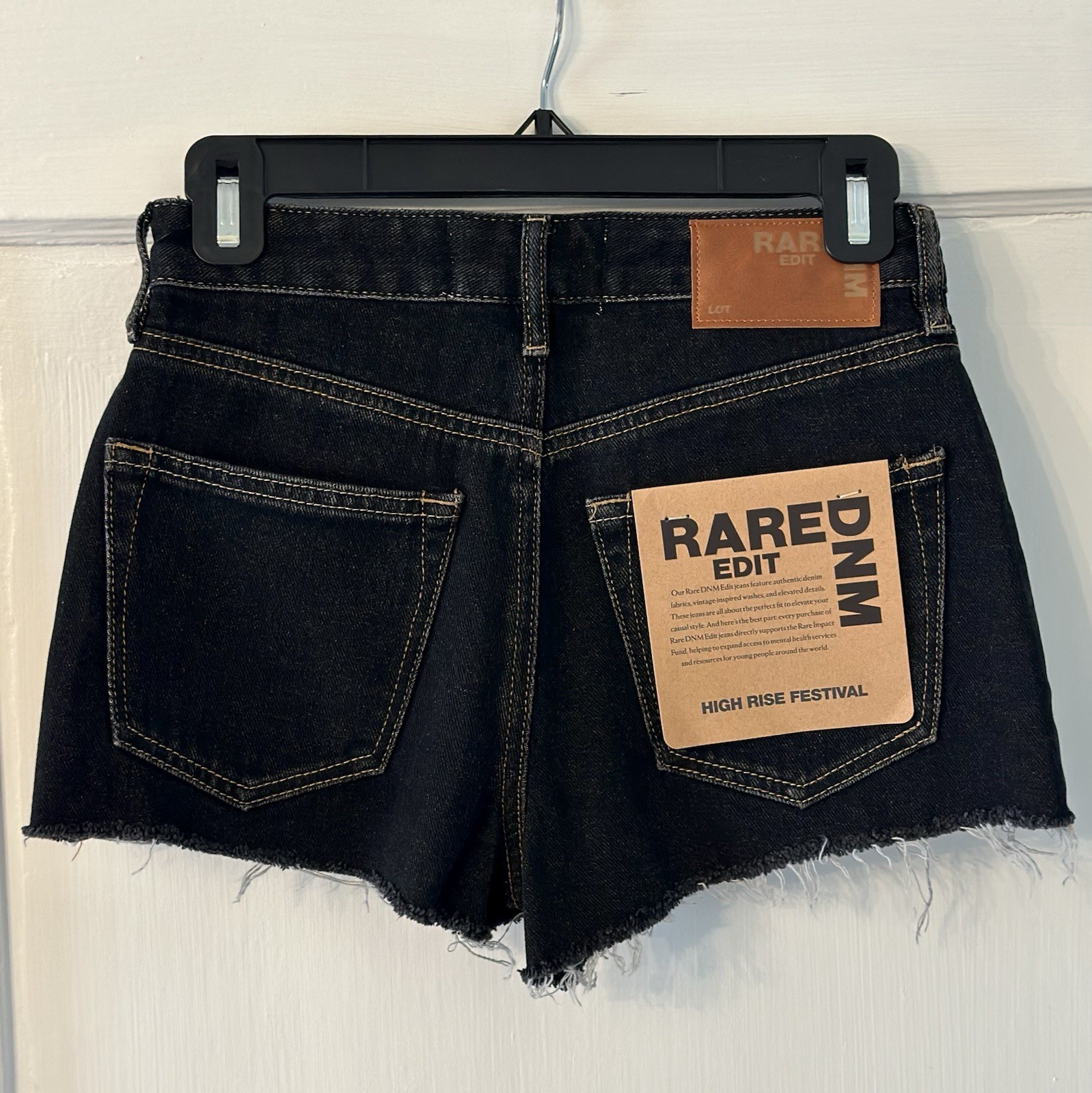 RARE Denim Edit Jean Shorts Size 23 NWT