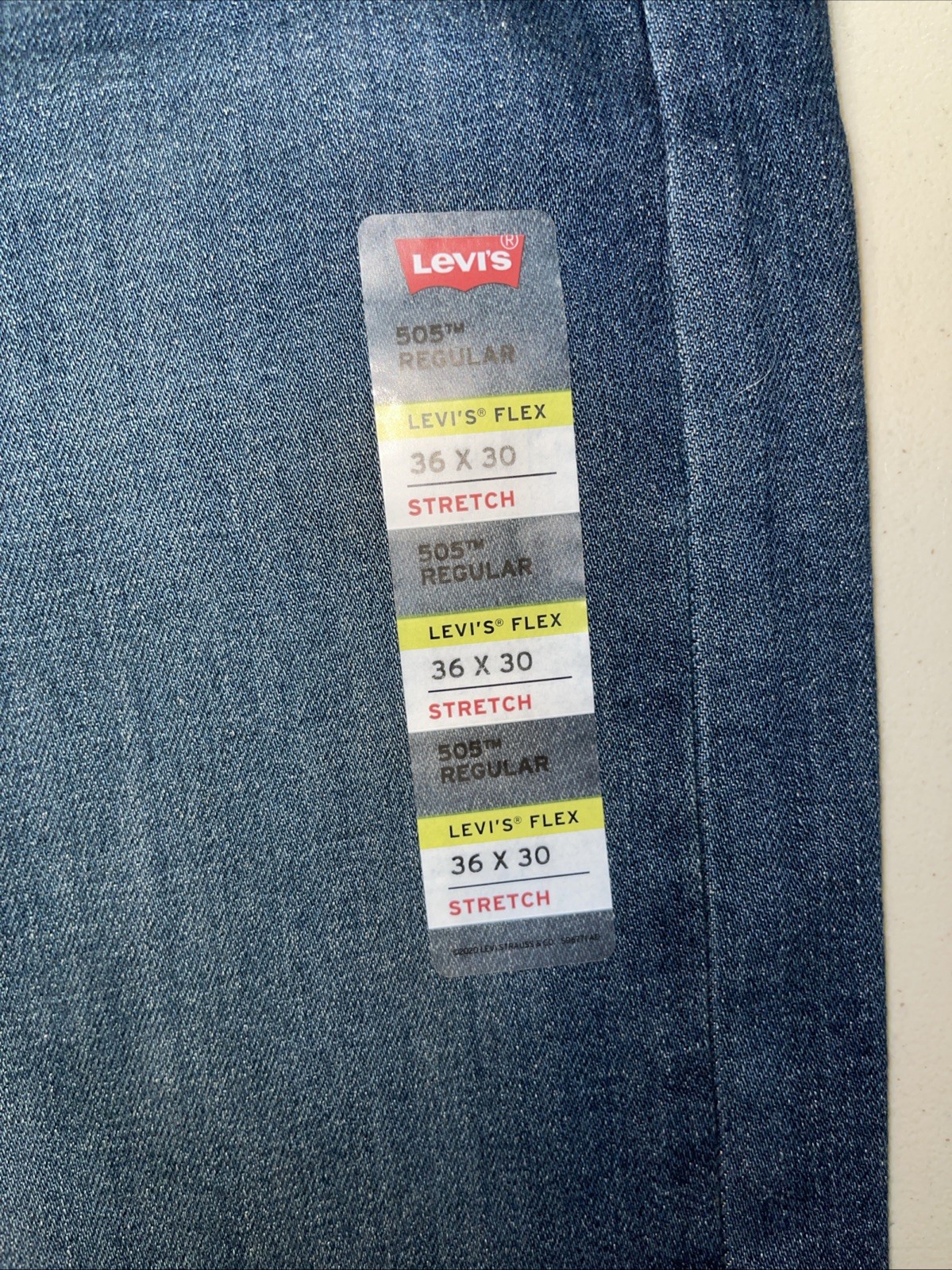 Levi’s Mens 511 Flex Eco Performance Stretch Slim Fit Blue Jean 36×30 NWT 4