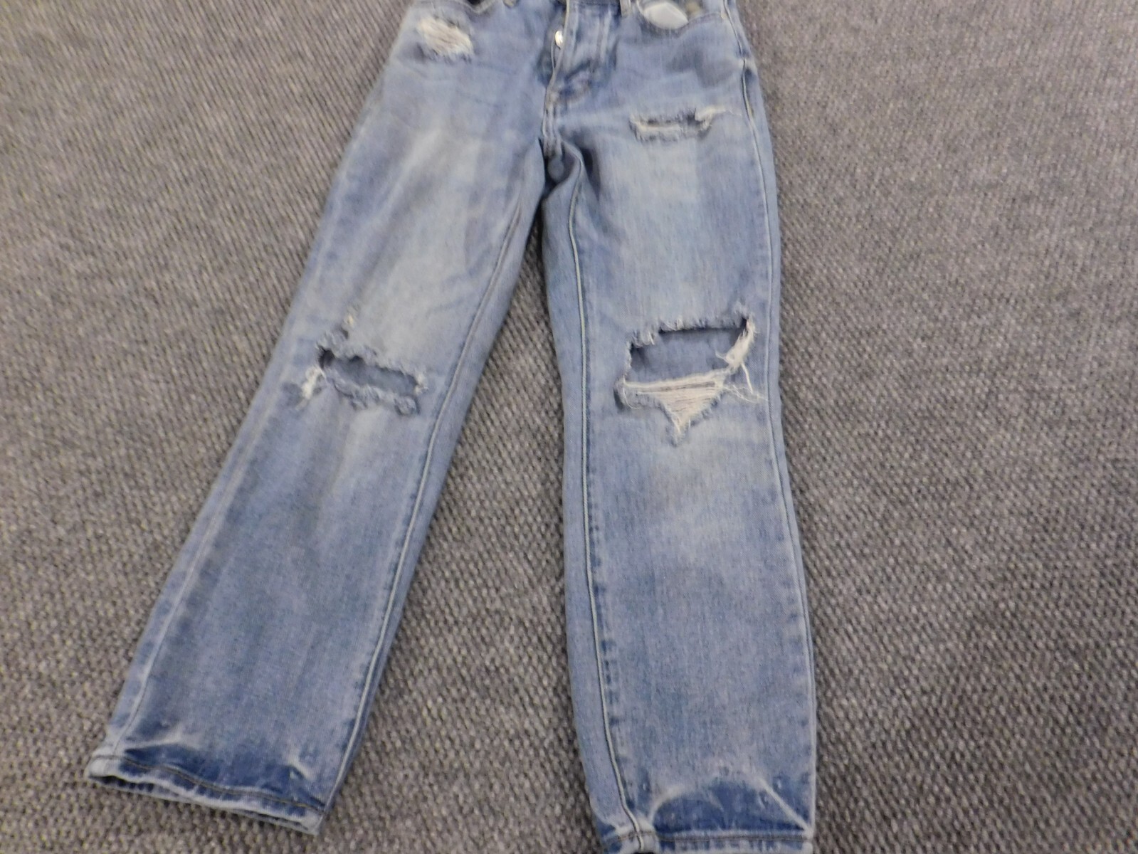 Pacsun Jeans Womens 23 blue mom denim distressed straight