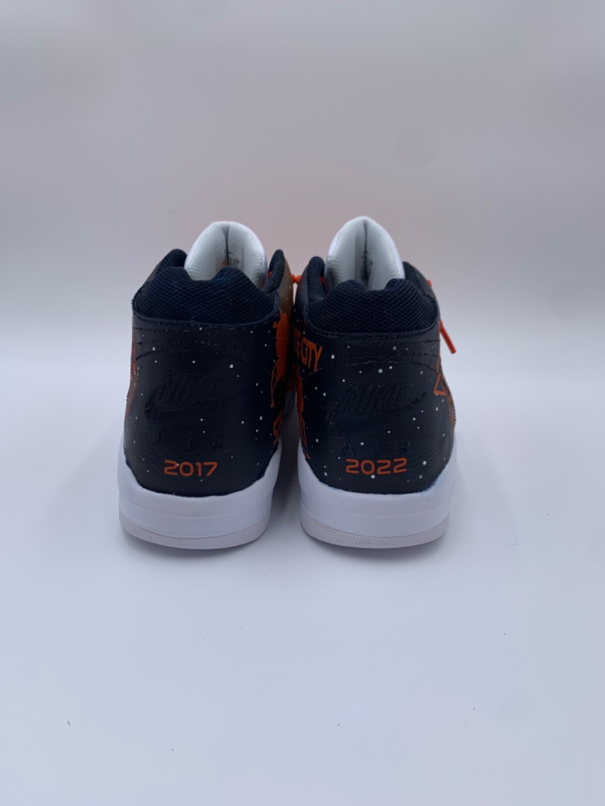 Custom Houston Astros Nike Flight Legacy Shoes sz 10
