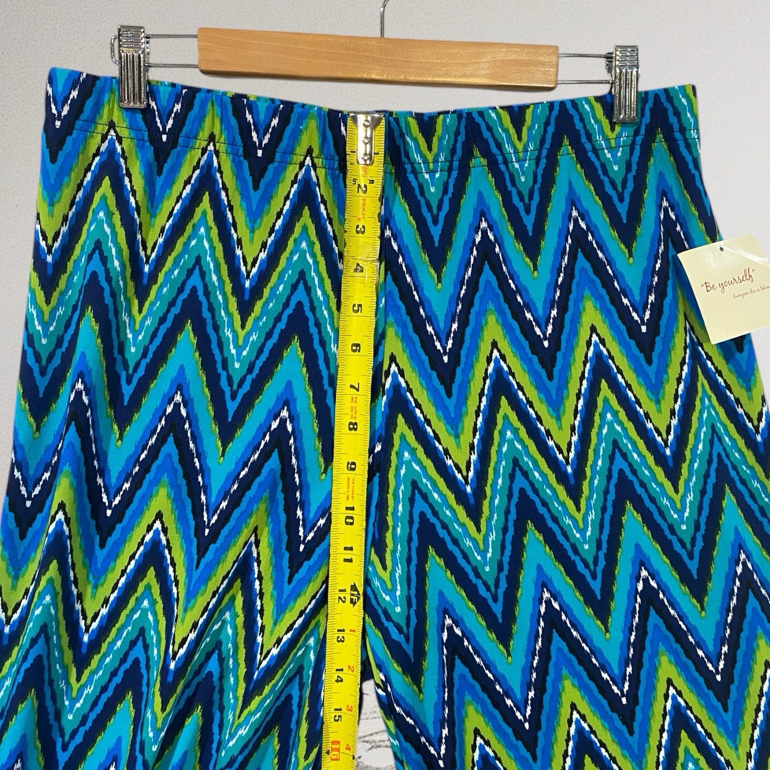 Fig And Flower Womens Wide Leg Pants Size Large Pull On Stretch Boho Chic NWT