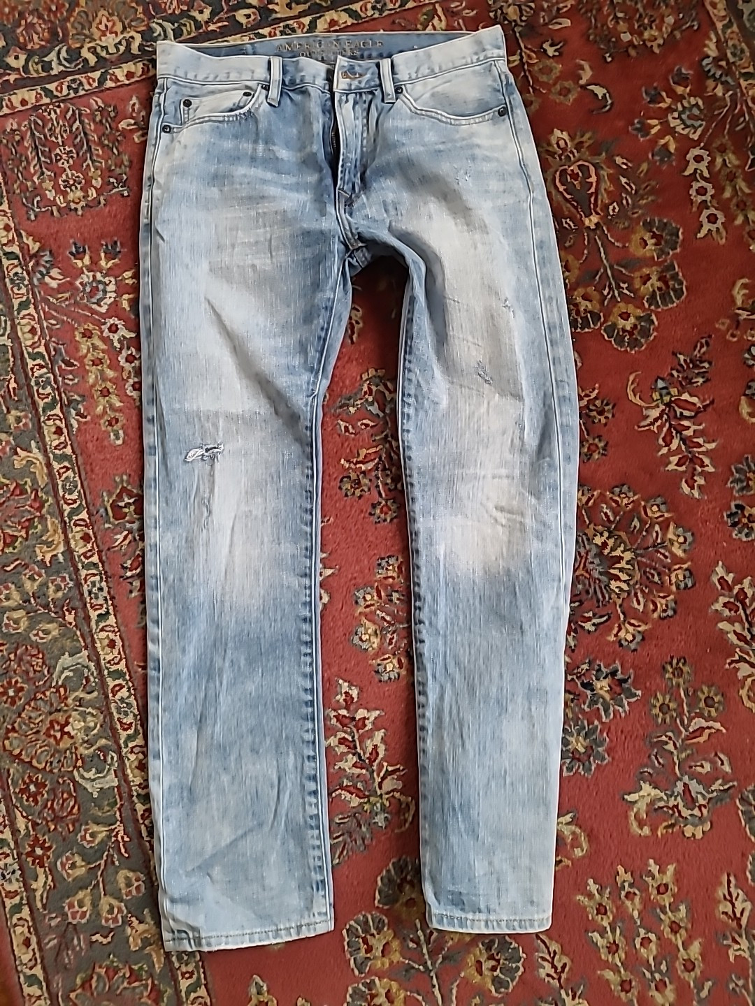 Y2k American Eagle Jeans Men’s Size 30×30 Next Level Flex Blue Light Wash