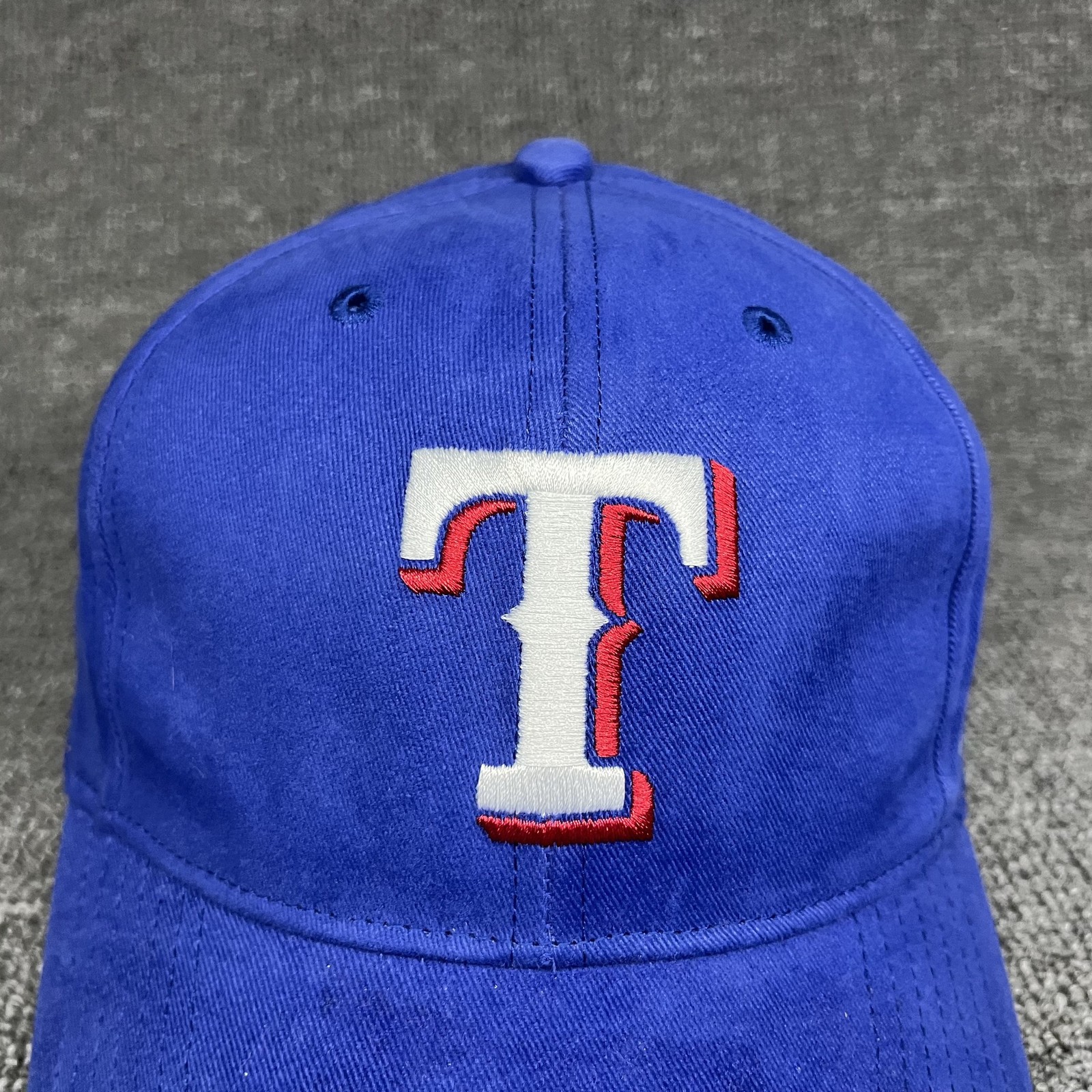 ’47 Brand Texas Rangers Baseball Cap Strapback Royal Blue One Size