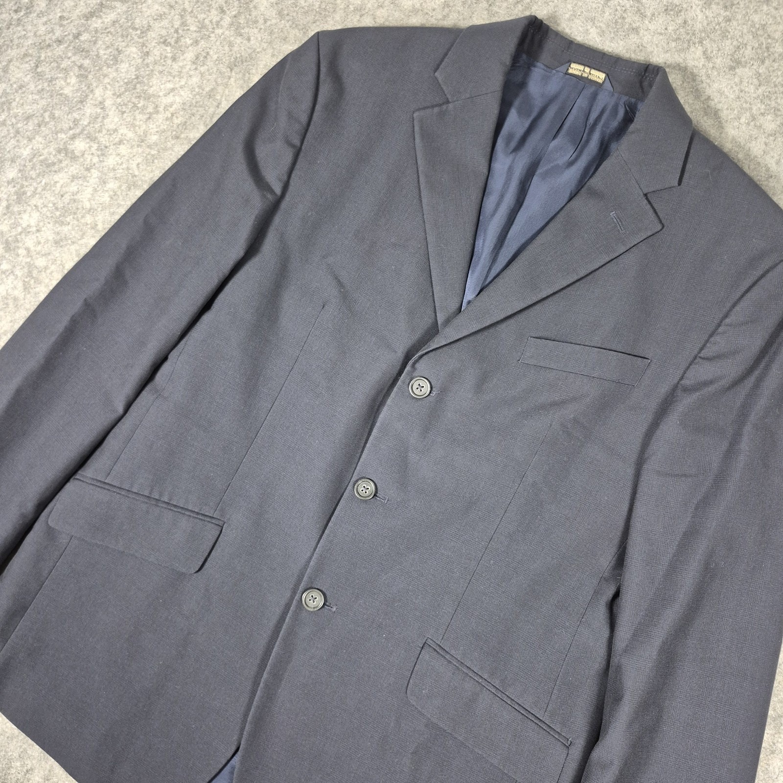 Banana Republic Blazer Mens 42R Gray Wool Blend Sports Coat Suit Jacket