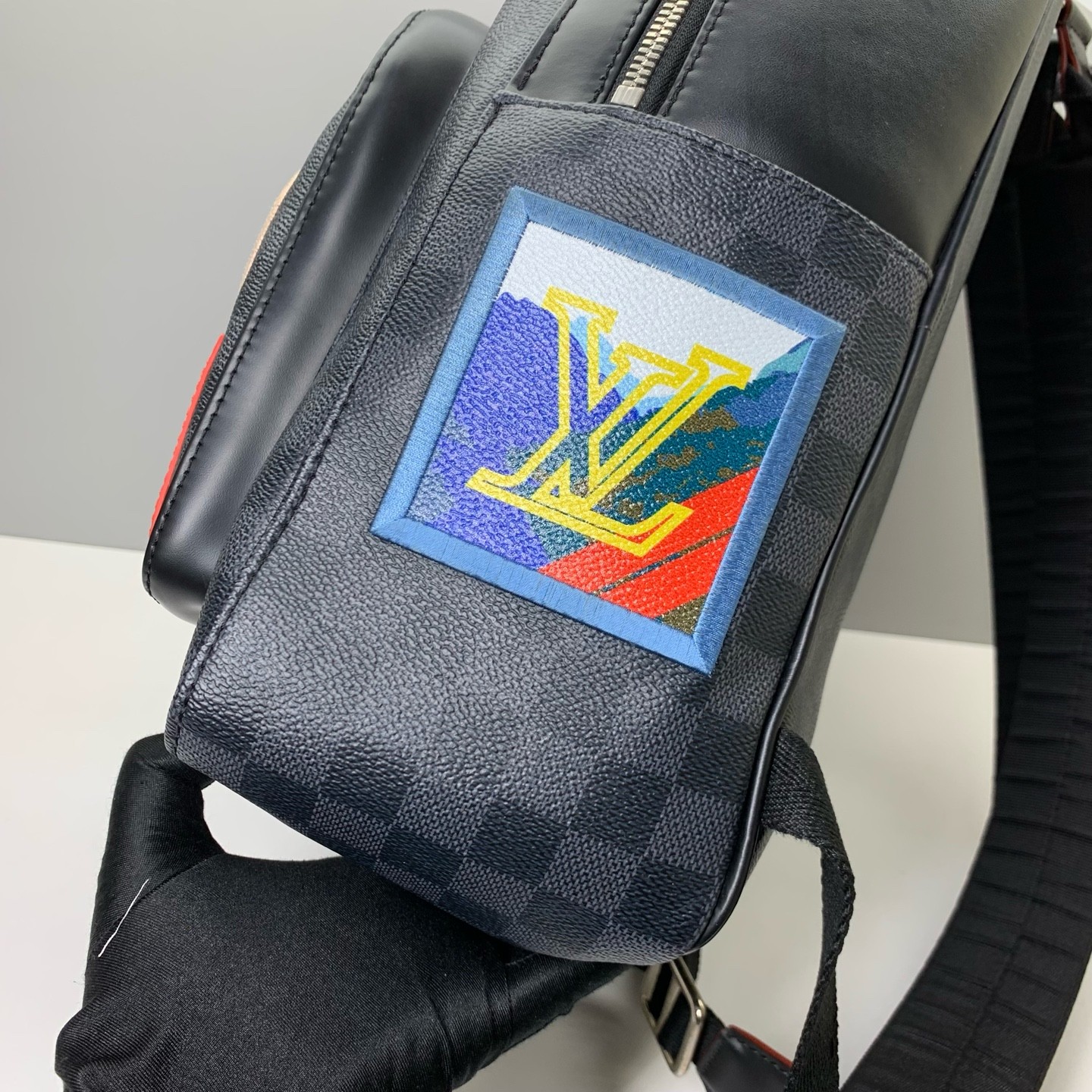 Louis Vuitton Pre-Owned Authentic Backpack Black N40042 32.0x 40.0x 13.0 cm