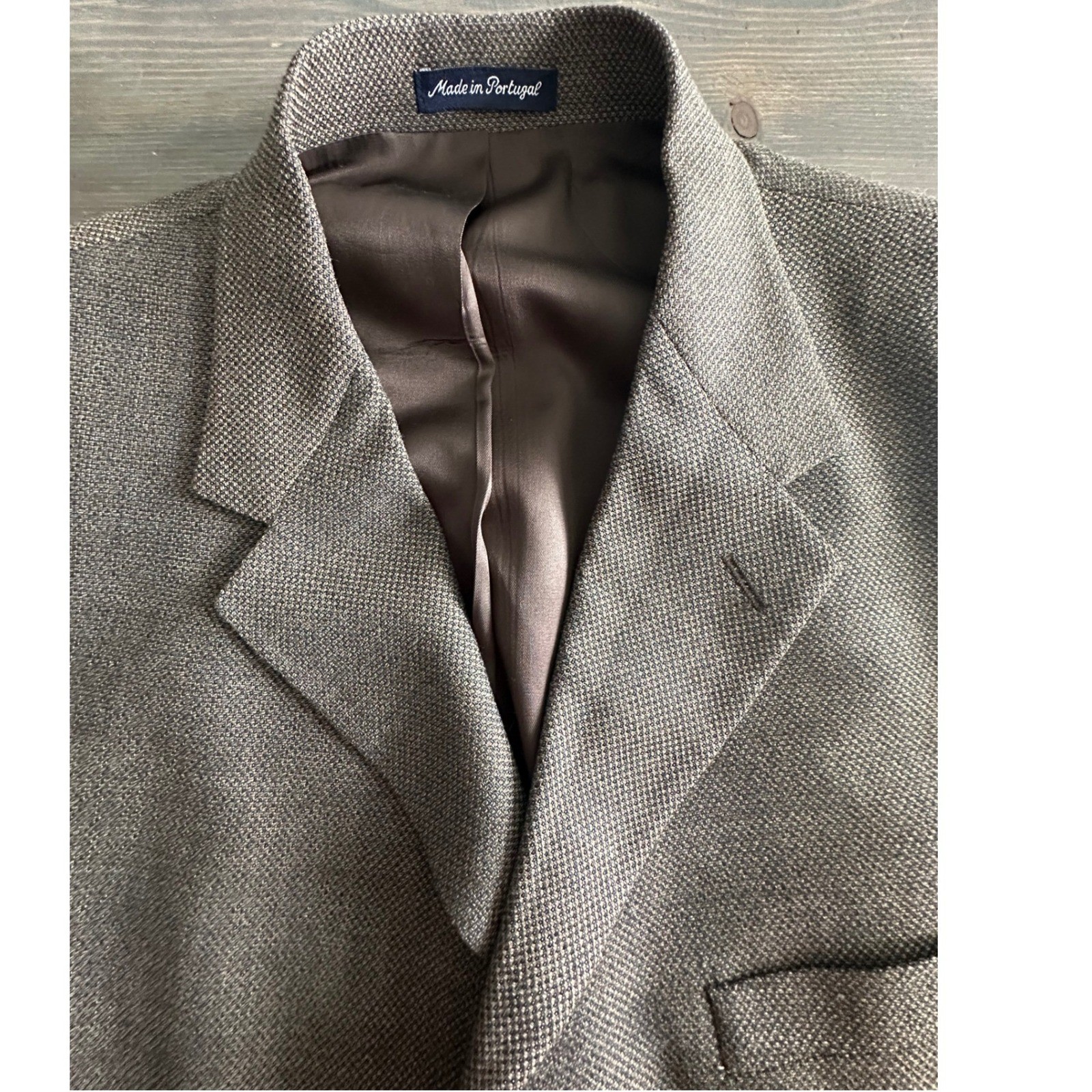 VTG Daniel Hechter Paris Wool Blazer Tailored Sport Coat Lined Men’s Size 44L