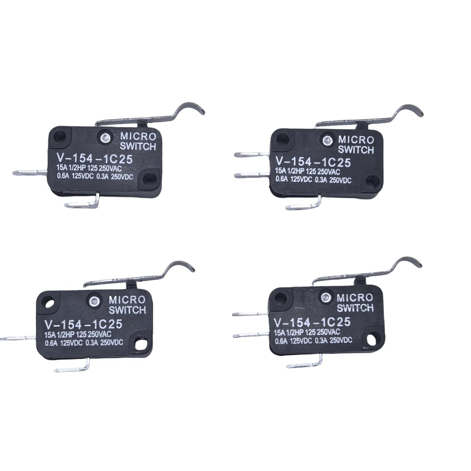 1014807 & 1014808 4 Pieces Micro SWITCHES 2 & 3 Prong for Club CAR Golf CART DS