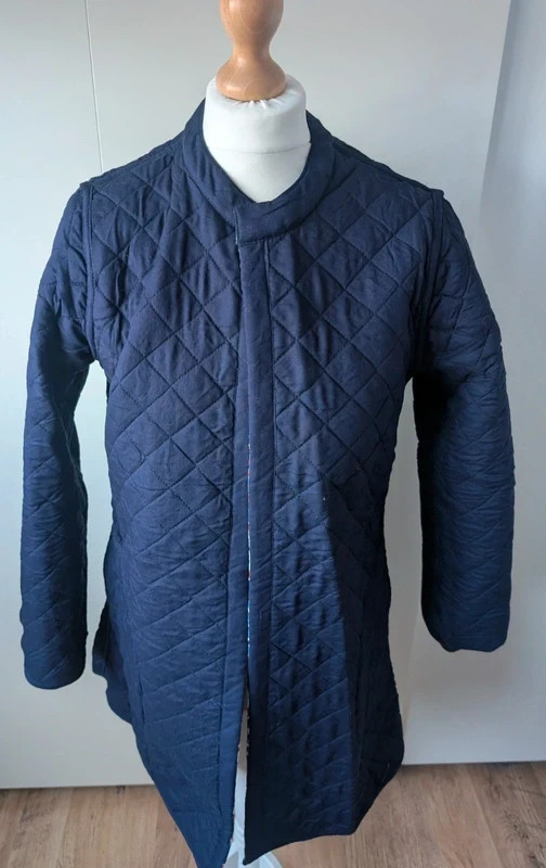 New £80 reversible quilted cotton jacket 14/16