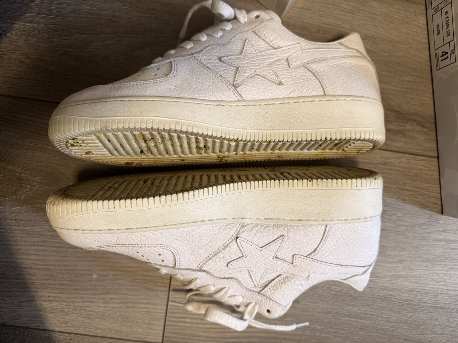 Ronnie Fieg x A Bathing Ape Fiegsta Bapesta Kith Size 41 Made in Portugal