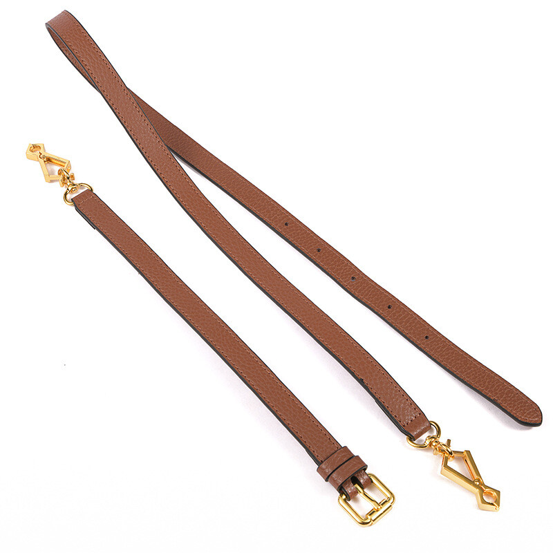 Crossbody Vachetta Leather Replacement Shoulder Strap Vintage Tan Honey Patina