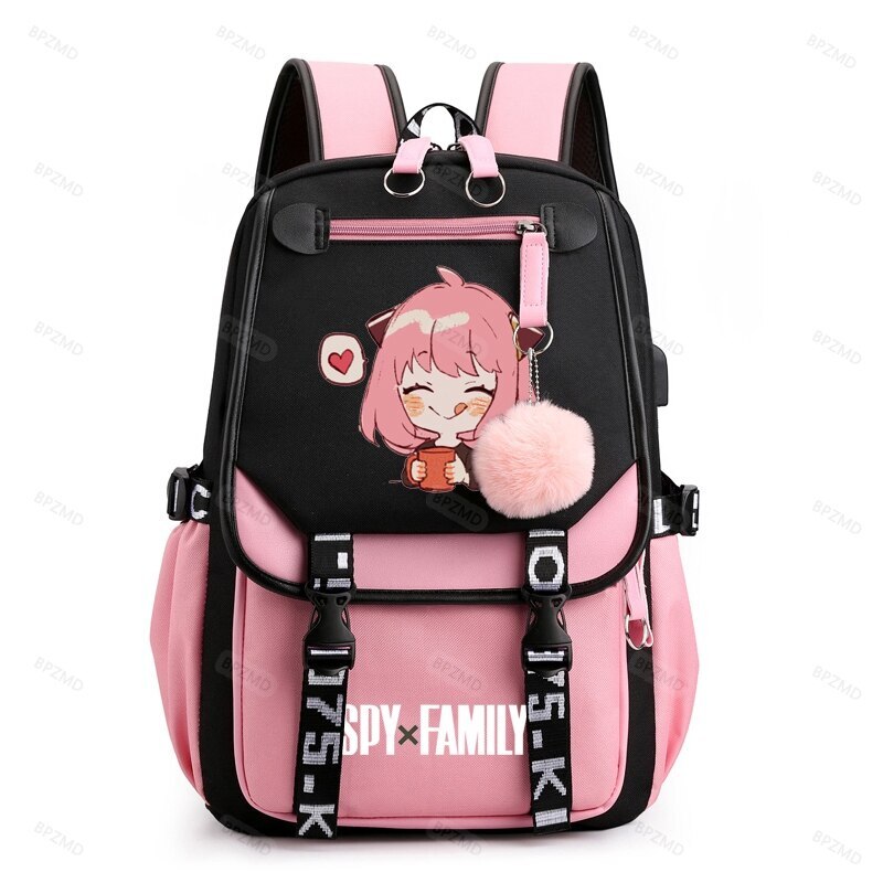 Spy/X/Family Backpack Rucksack Canvas Backpack Laptop Travel Bag unisex new