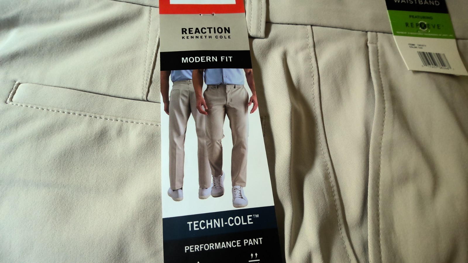 Kenneth Cole Reaction Techni-Cole Slim Fit Performance Pant