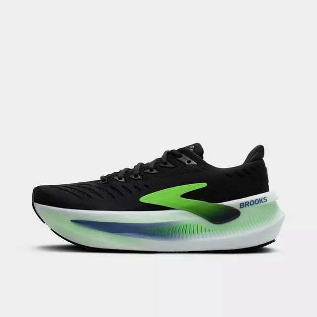 SALE!!! Brooks Men’s Glycerin Max 2 Running Shoes Phantom/White/Green Gecko AUTH
