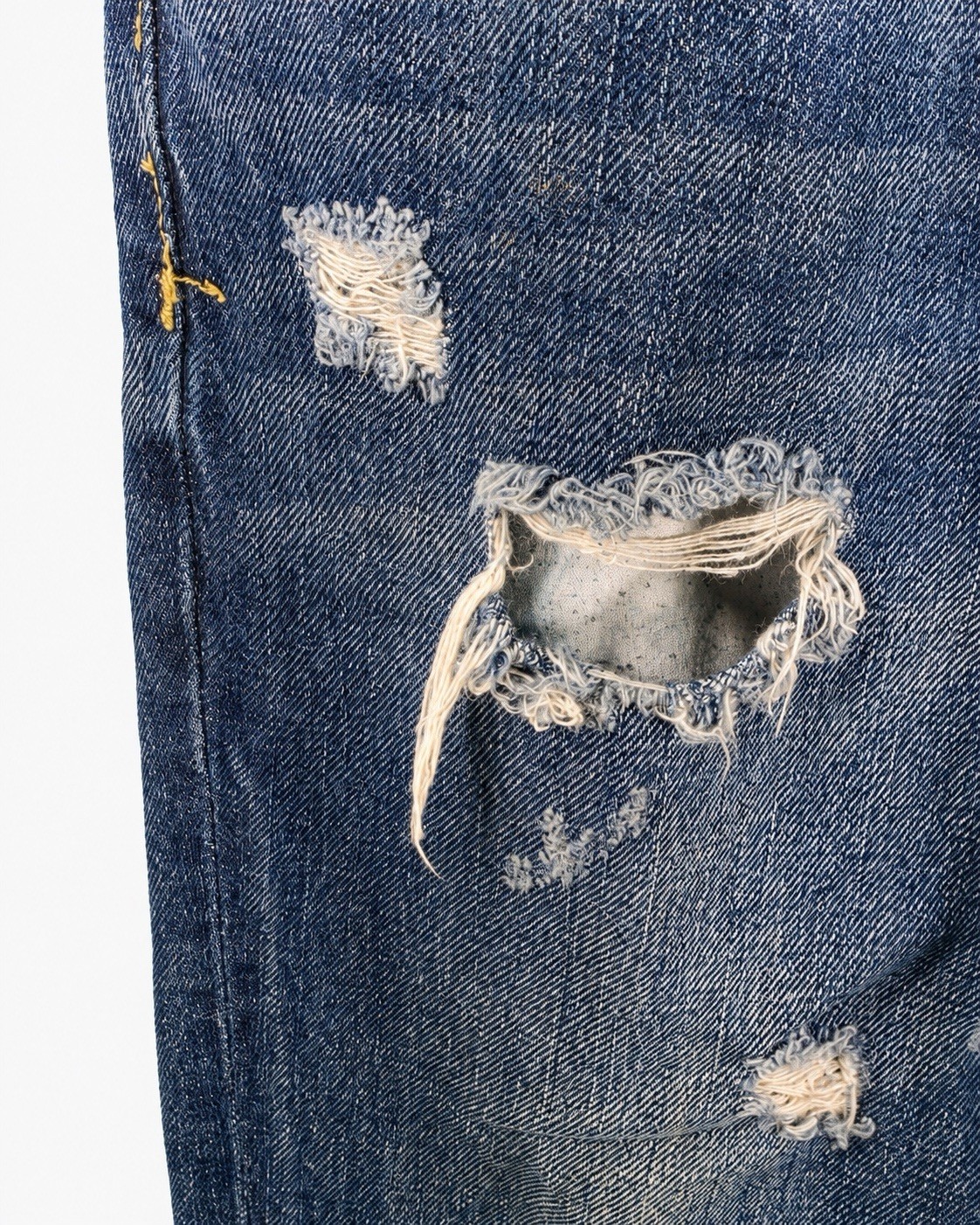 Aeropostale Driggs Mens 28×30 Slim Bootcut Distressed Stretch Jeans