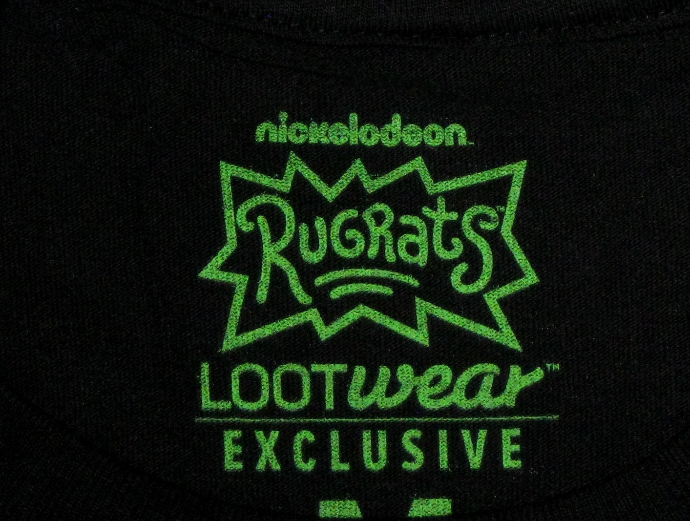 New Rugrats Reptar Loot Crate Exclusive T-Shirt M, L