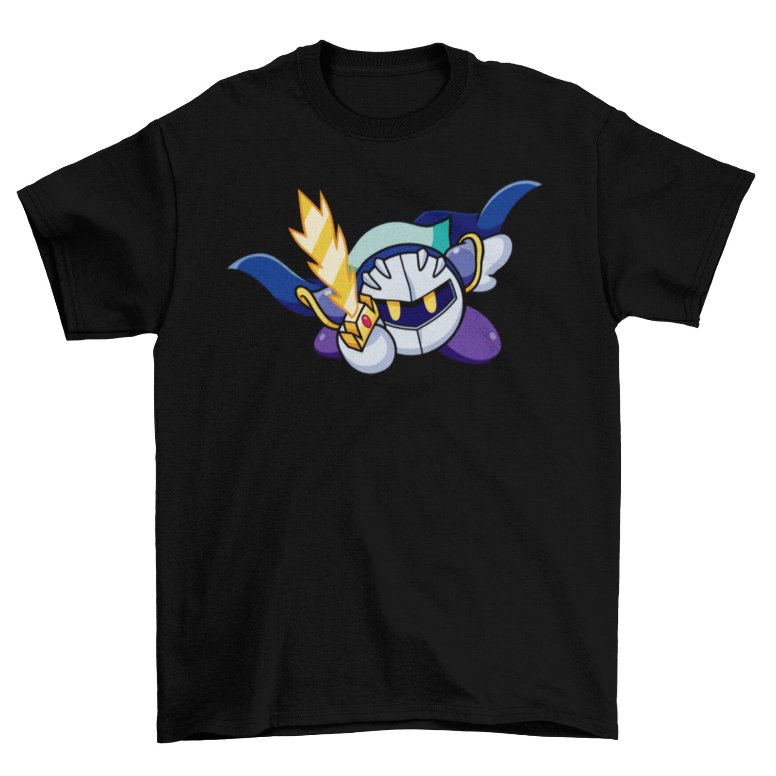 Meta Knight T-Shirt Unisex Adult Funny Sizes Gamer Video Game Kirby Smash New