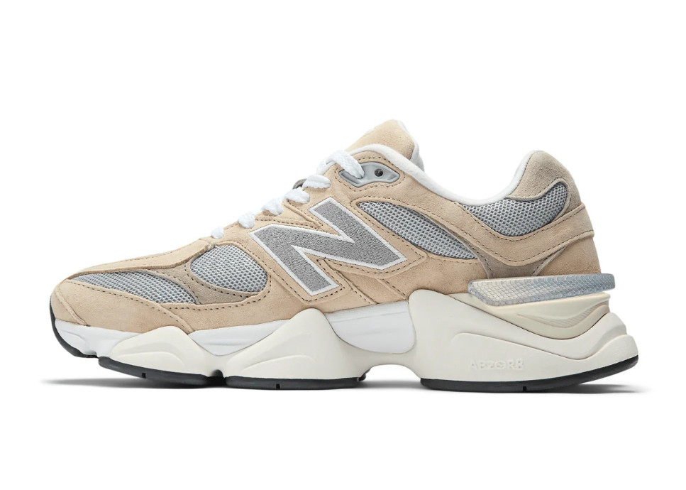New Balance 9060 Beige Grey Incense Raincloud Arid Stone U9060LBD Mens Shoes New