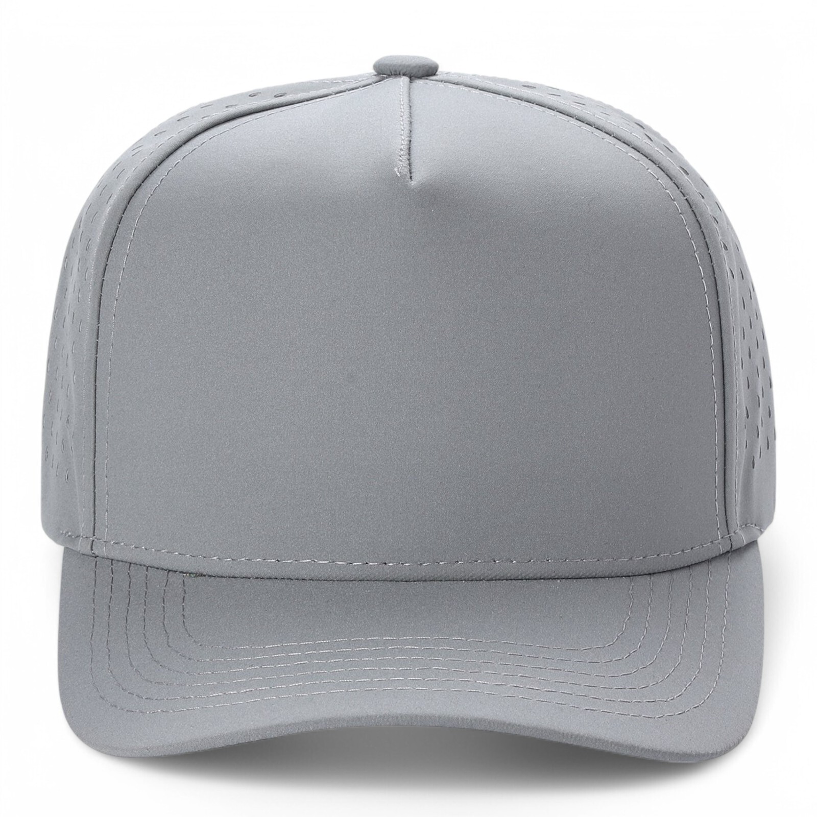 Mens Baseball Cap Snapback Adjustable Size Laser Vented Trucker Hat Waterproof