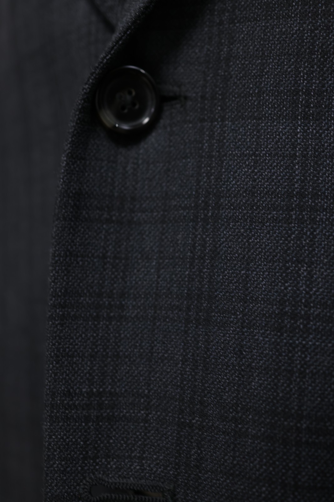 HART SCHAFFNER MARX mens dark gray PLAID sport coat suit jacket blazer 42 R