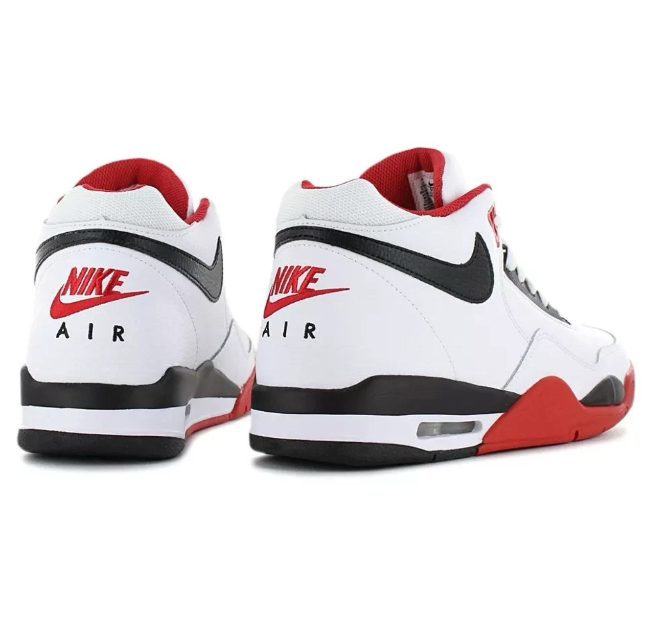 Nike Air Flight Legacy Black White Red Sneakers Retro OG BQ4212-100 Mens Size
