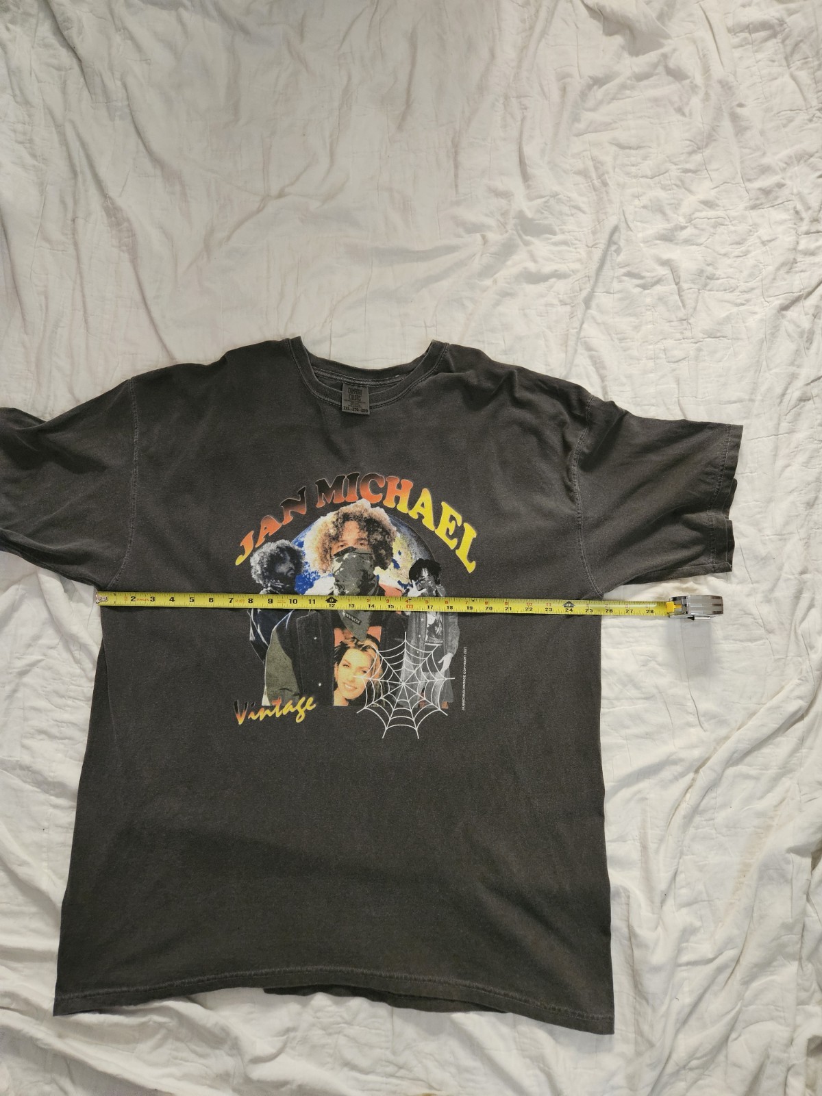 Jan Michael Vintage Manus Rap Tee 2XL Comfort Colors 2021 No Lowballs Rare