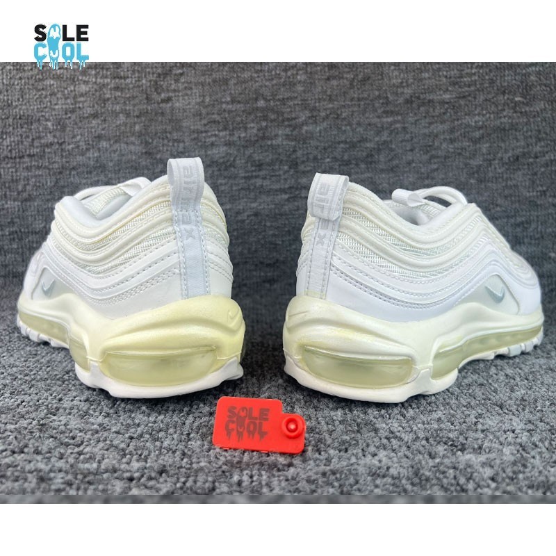 Nike Air Max 97 Triple White Pure Platinum Silver Women’s Shoes 921733-100