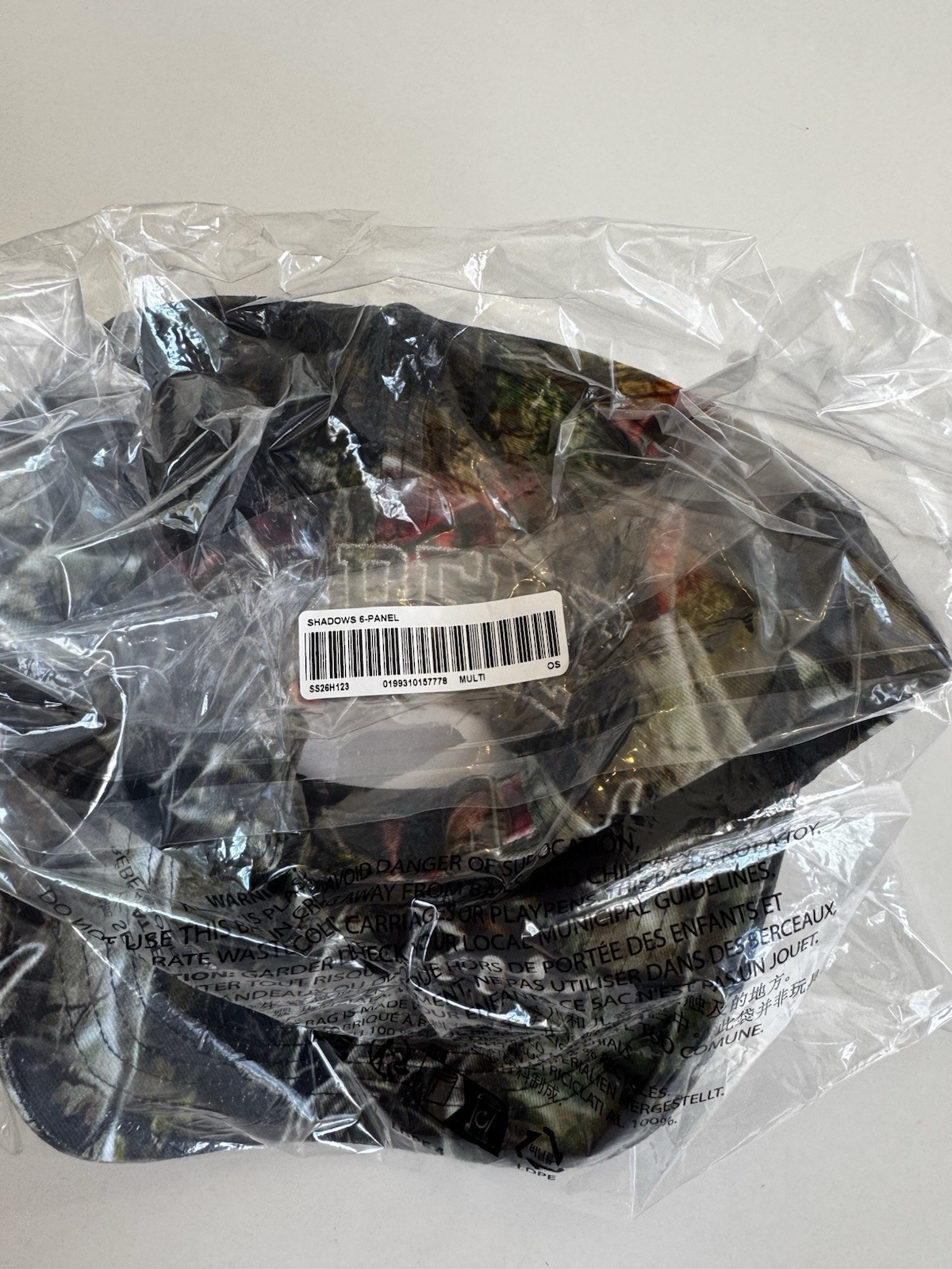 Supreme Shadows 6-panel Cap Art Dealer SS26 DEADSTOCK NEW IN HAND SHIPS ASAP!!!