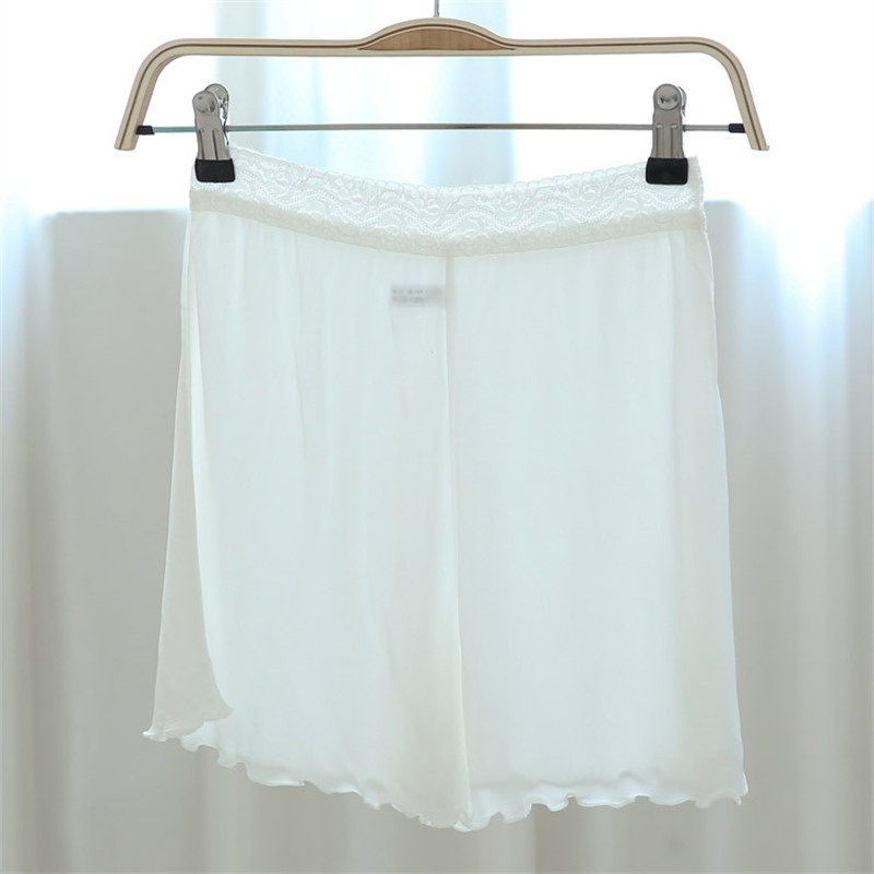 Womens Silk Safety Pants Boyshorts Mulberry Casual Daily Home Shorts Knickers