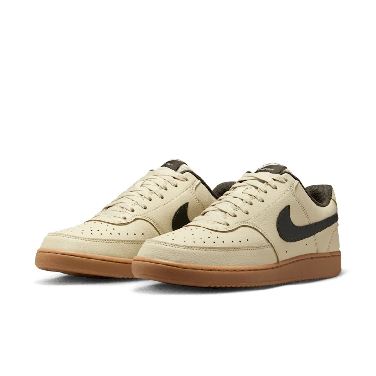 Nike Court Vision Low Shoes Mens Khaki Sequoia Outdoor HV4506 200