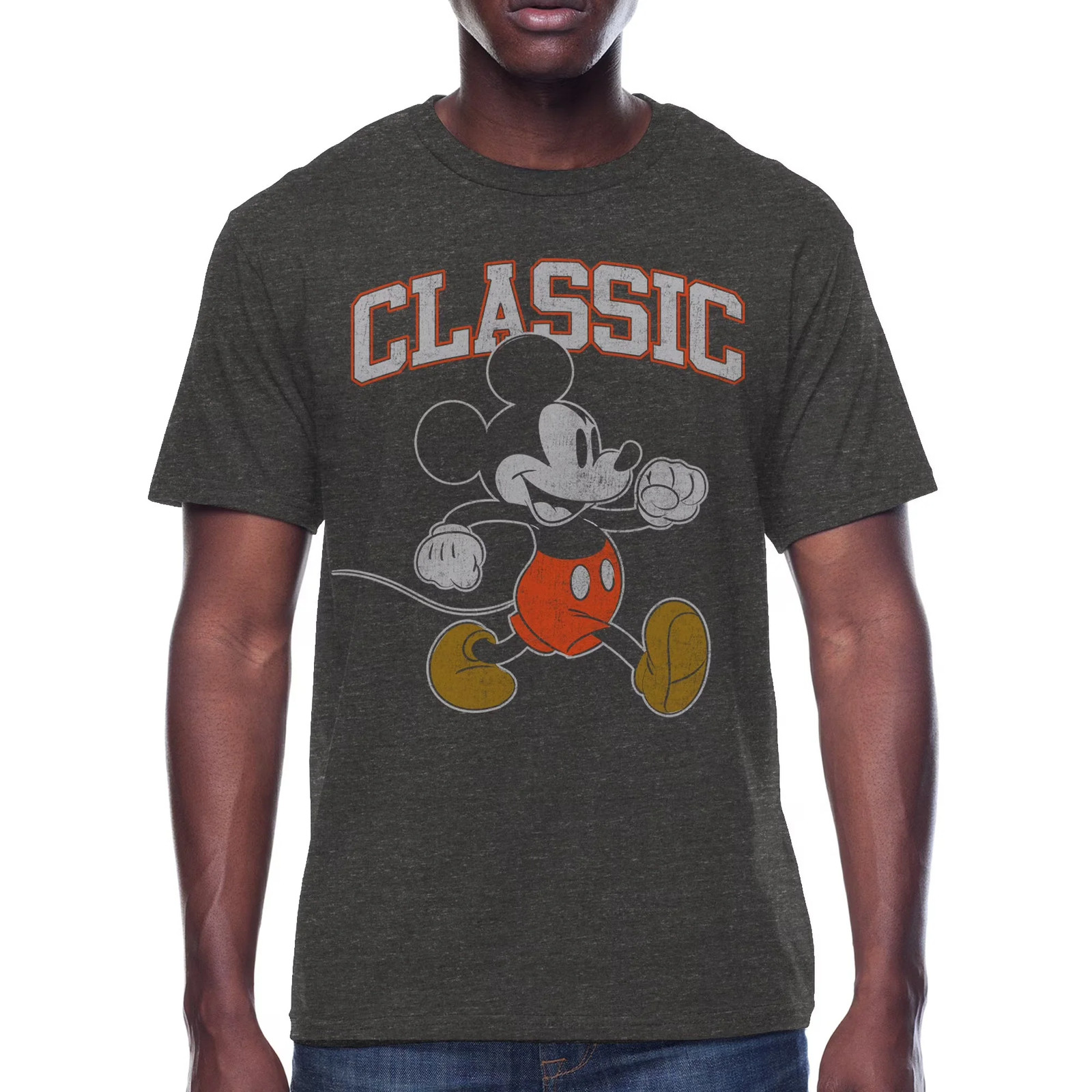 Men’s Disney’s Mickey Mouse Classic Graphic Tee T-Shirt