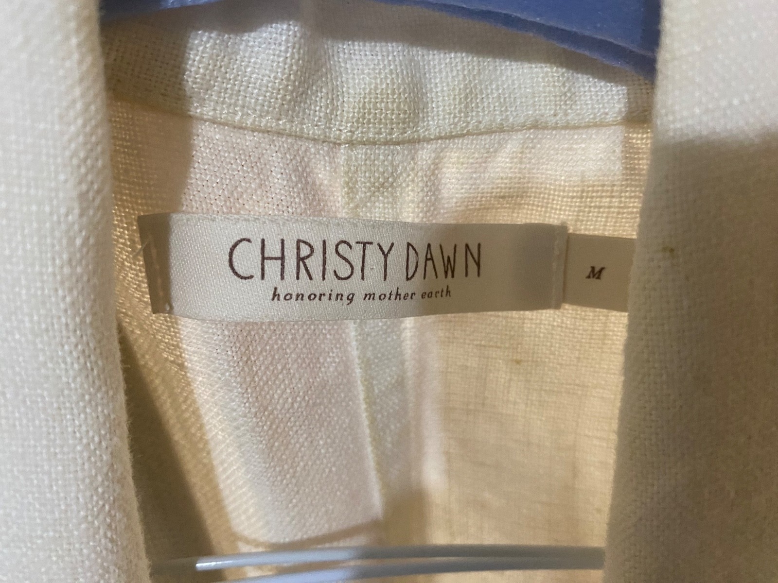Christy Dawn The Penny Jumpsuit-White-M