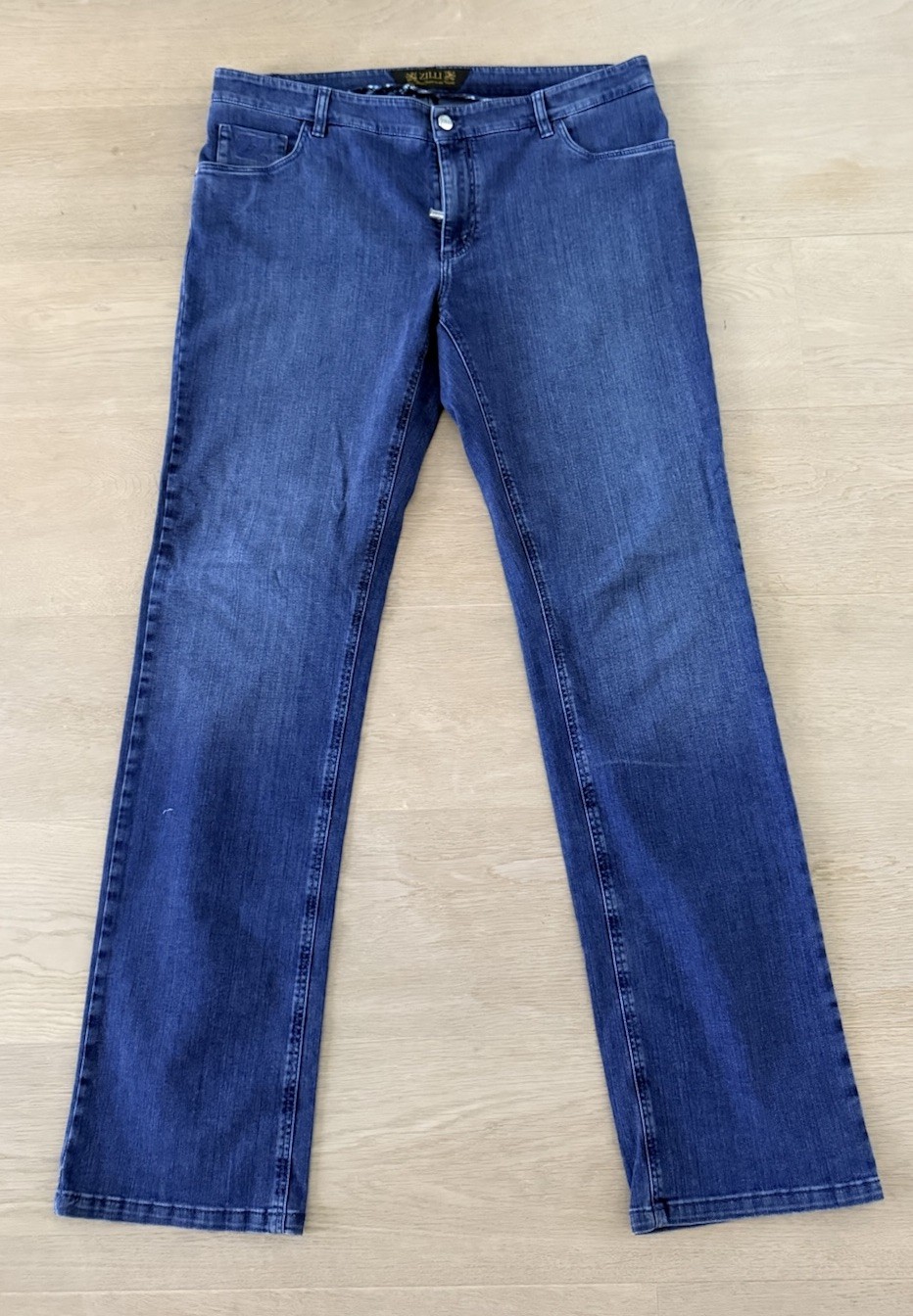 Zilli Men Navy Jeans Size 54