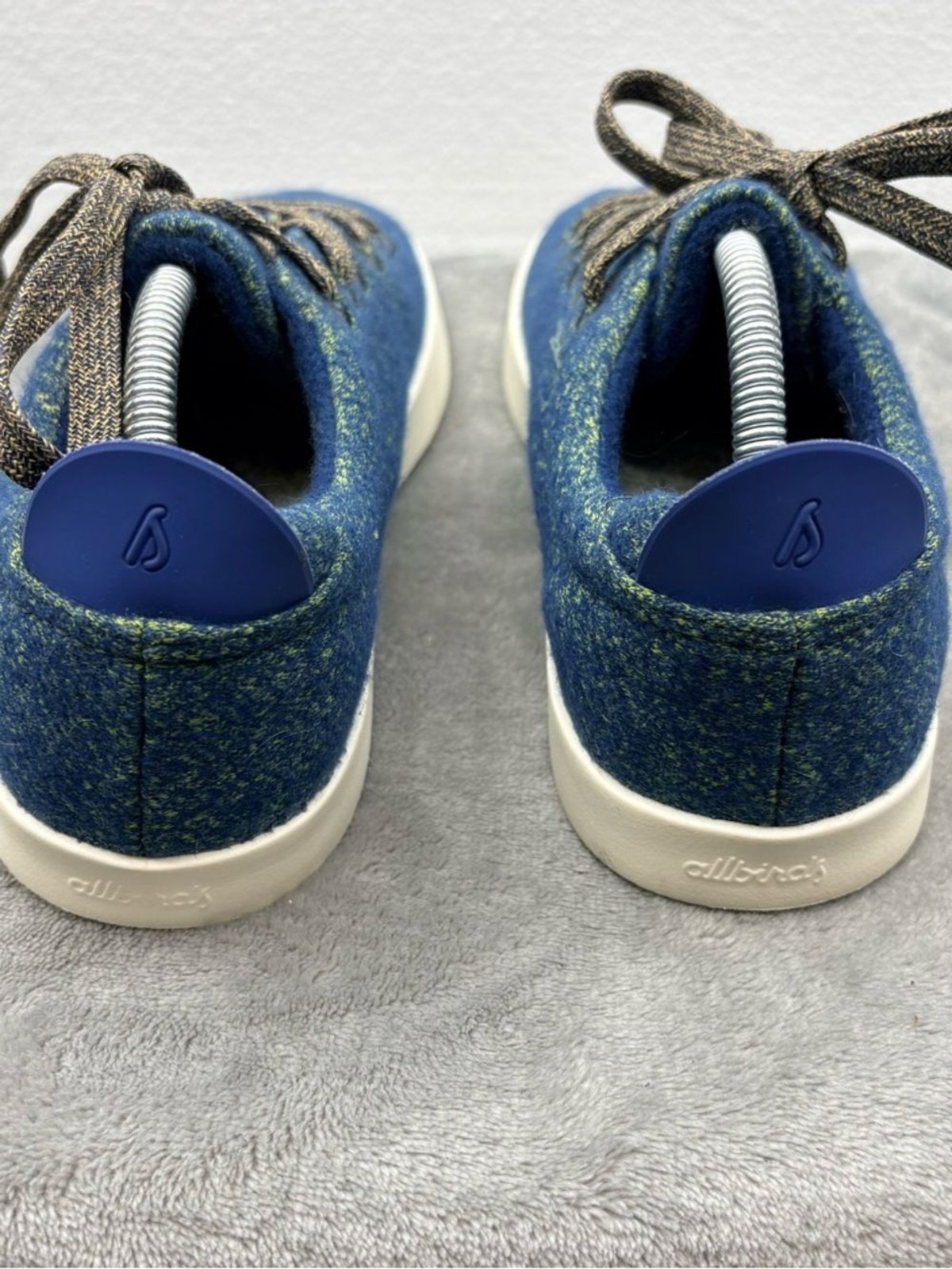 Allbirds Sneakers Womens 7 Wool Piper Blue Speckled Classic Low Top
