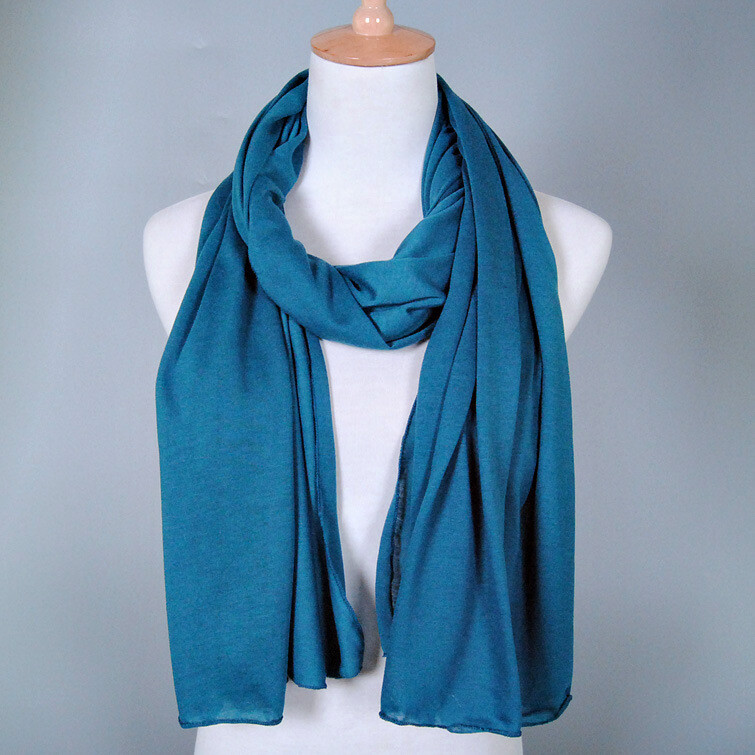 Soft Jersey Hijabs Scarf Shawls Muslim Head Scarves Wraps Turban Hijab 40 Colors