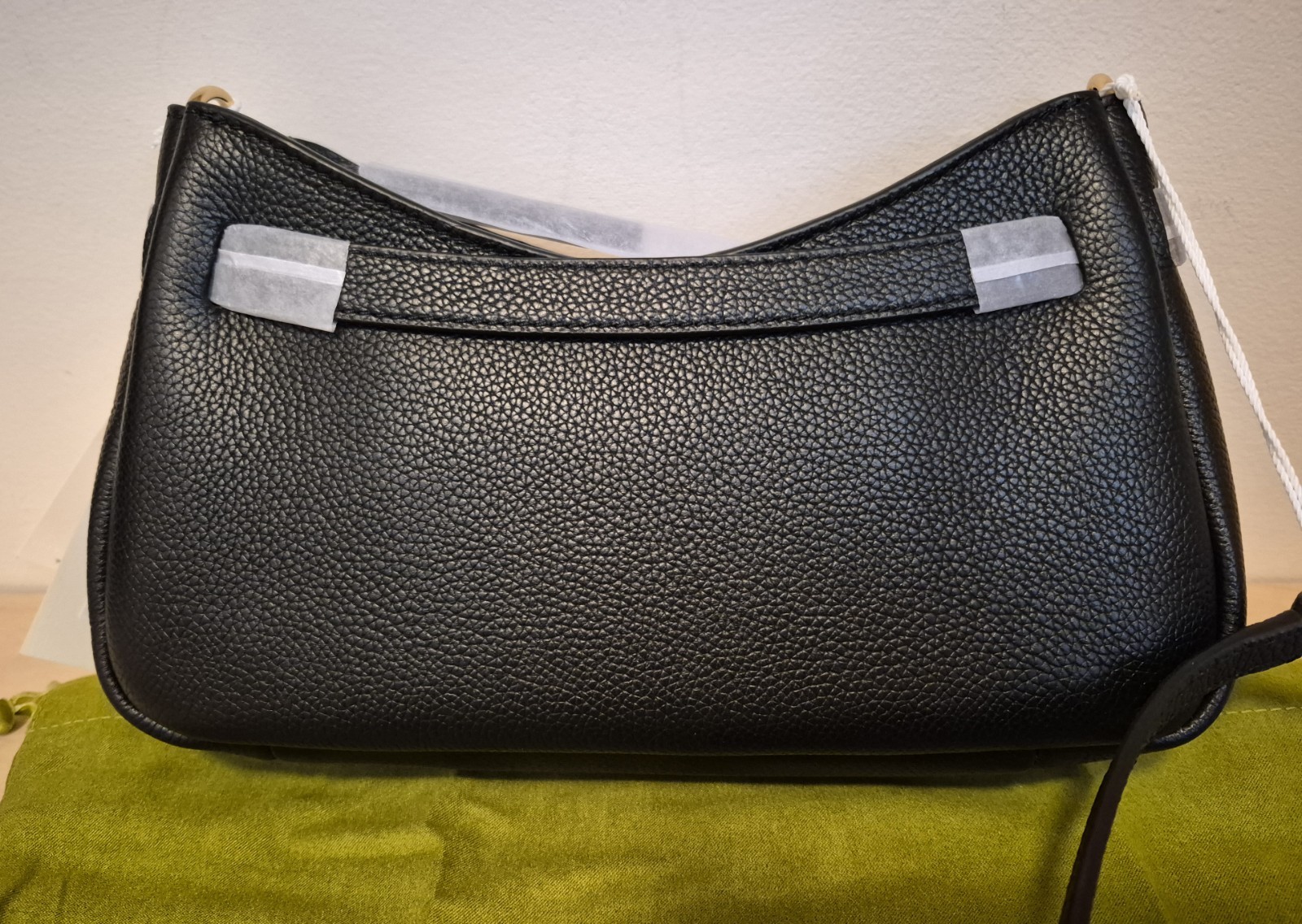 Tory Burch Romy Zip Top Crossbody. Black . Style# 179955