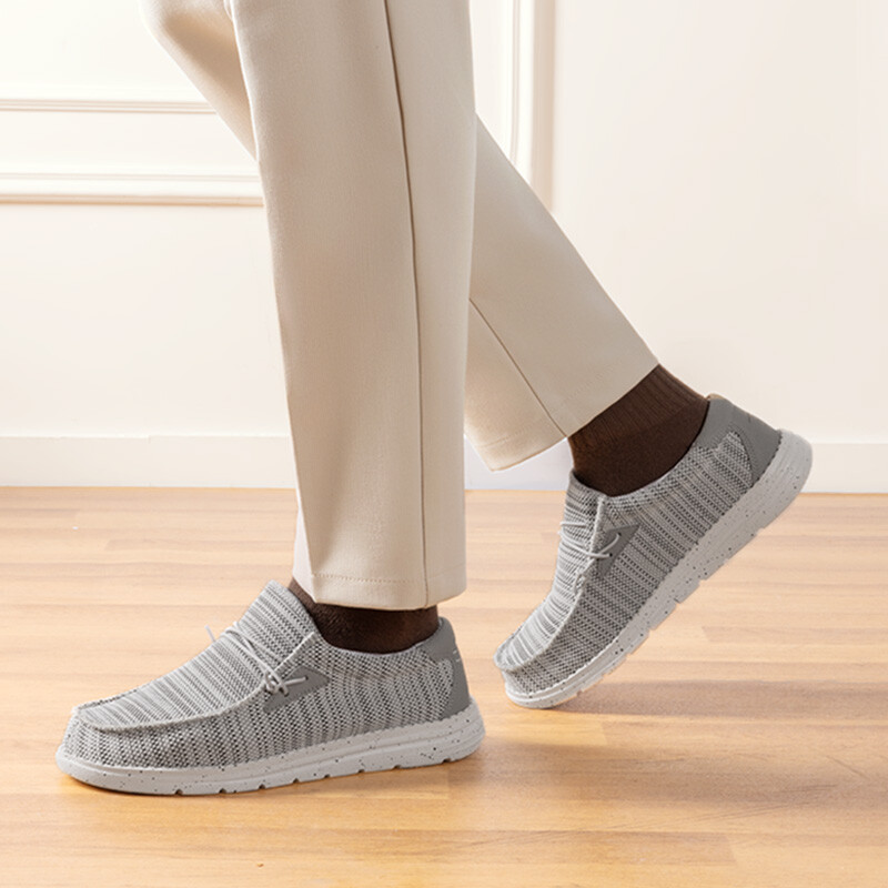 Men’s Lightweight Slip-on Loafers Breathable Casual Sneakers Shoes Size 8-13