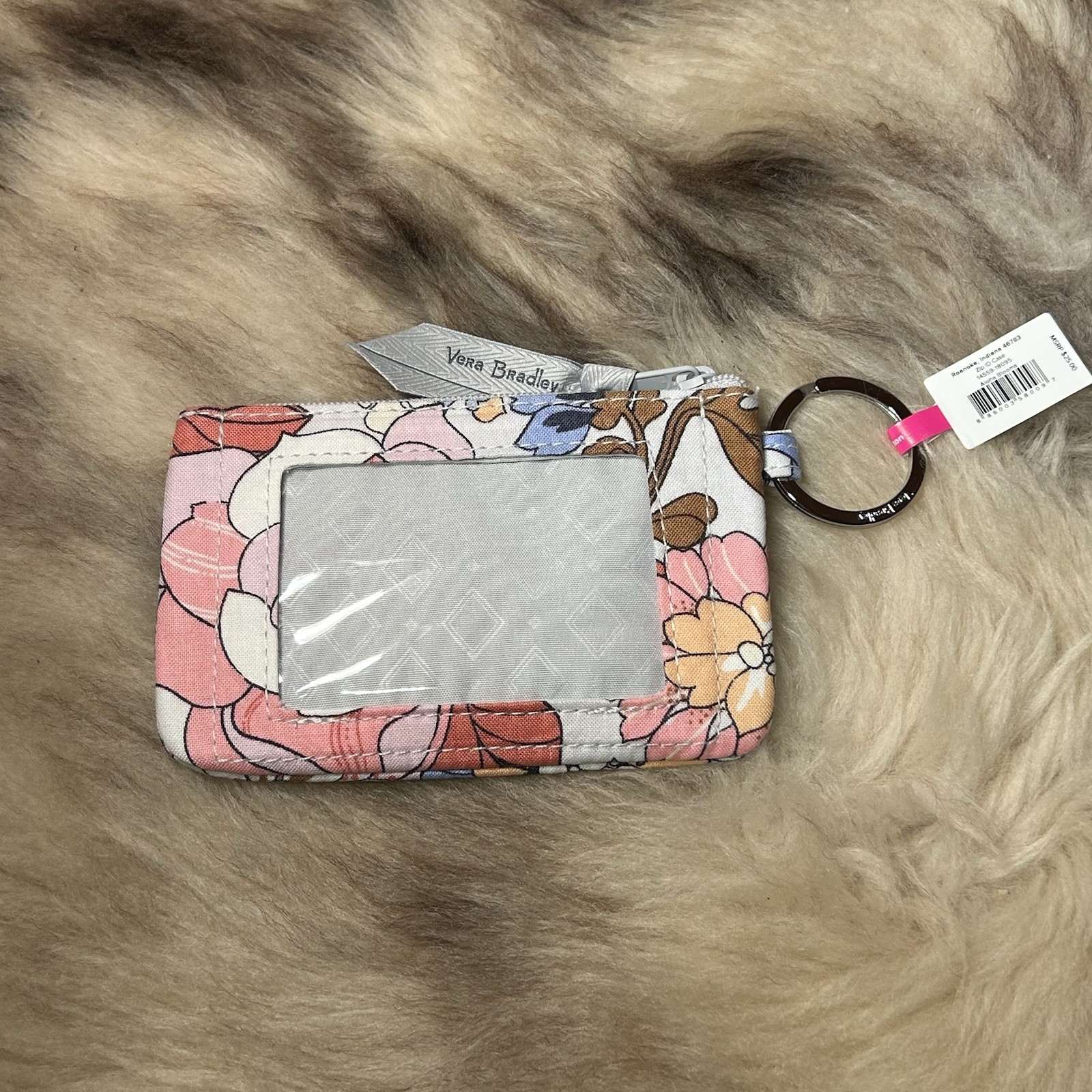 NWT Vera Bradley Zip ID Case – Aloha Blooms Print