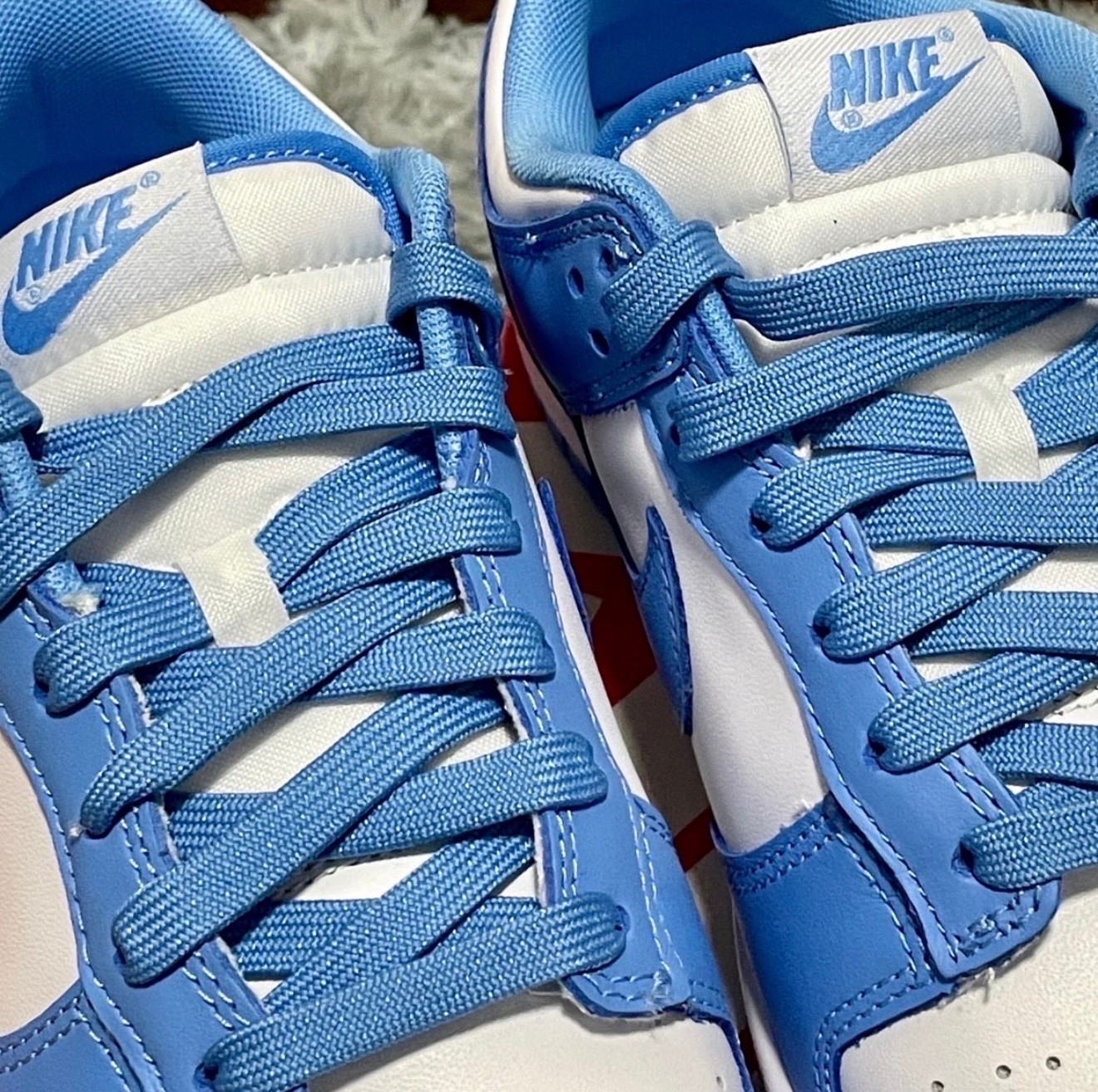 Men’s Nike Dunk Retro “University Blue” Low Top Basketball Shoes US Size 7-12