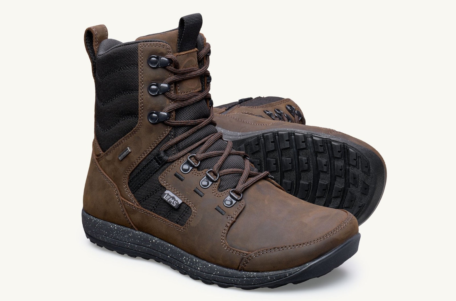 New Lems Mens Breck Boot Insulated Grizzly brown hike CHOOSE size shoe