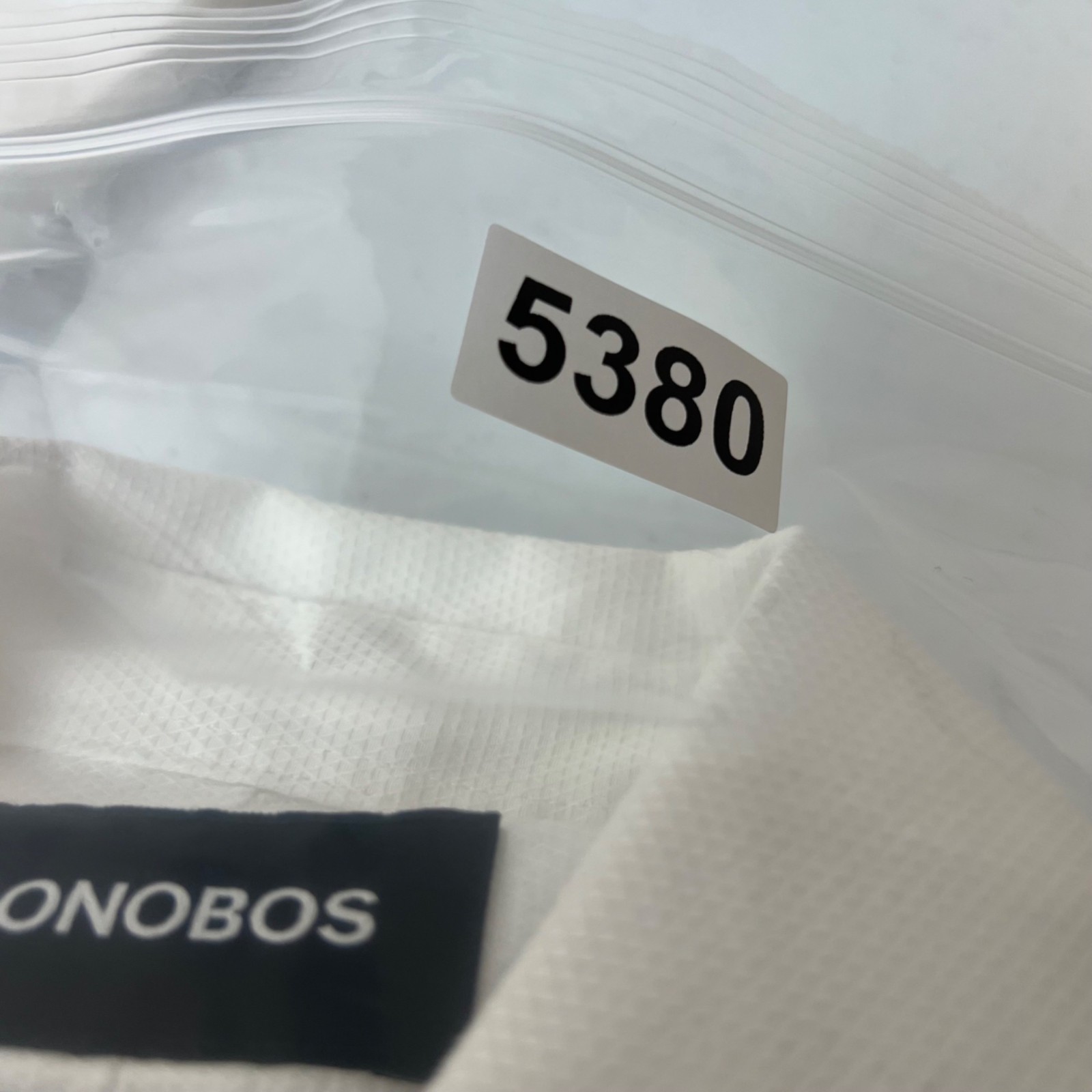 Bonobos Mens Size 15 1/2 / 35 Slim Fit White Dress Shirt Long Sleeve French Cuff