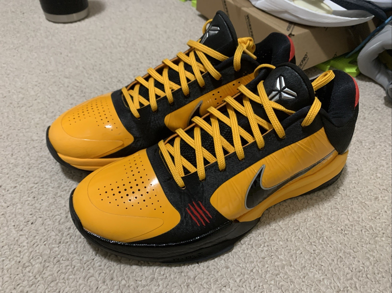 Two Pair Package – Nike Kobe 5 Protro Chaos & Kobe 5 Bruce Lee – US Men Size 10