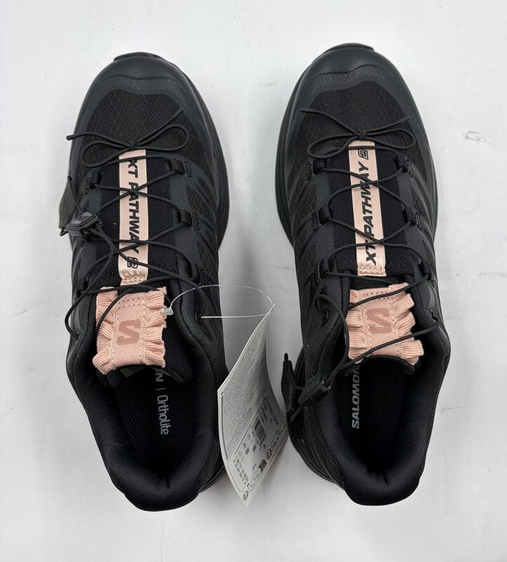 SALOMON XT-PATHWAY 2 SATIN 477950 BLACK/ MAHOGANY ROSE SZ 7 EURO 38 2/3