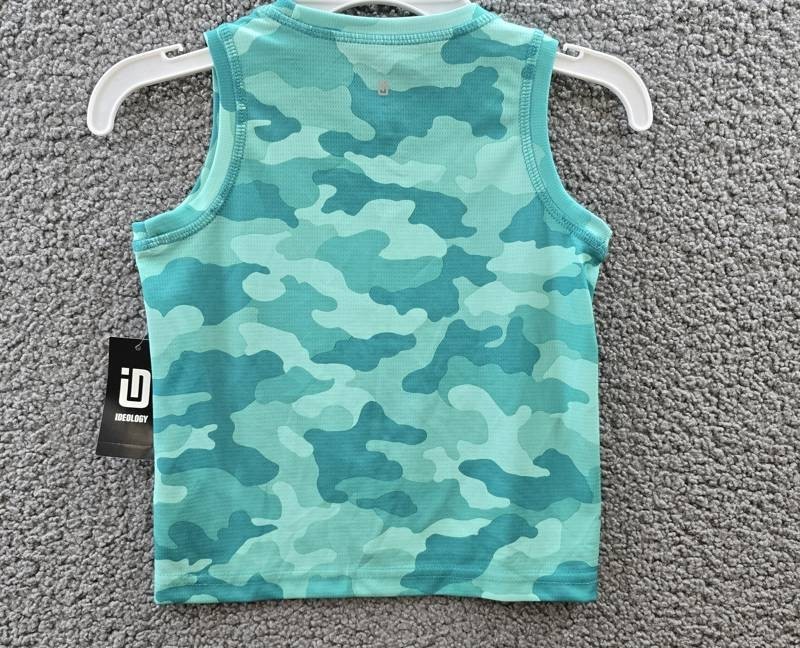 ID Ideology Cassandra Camo Sleeveless Tank Little Boys’ Tropical Surf Pullover