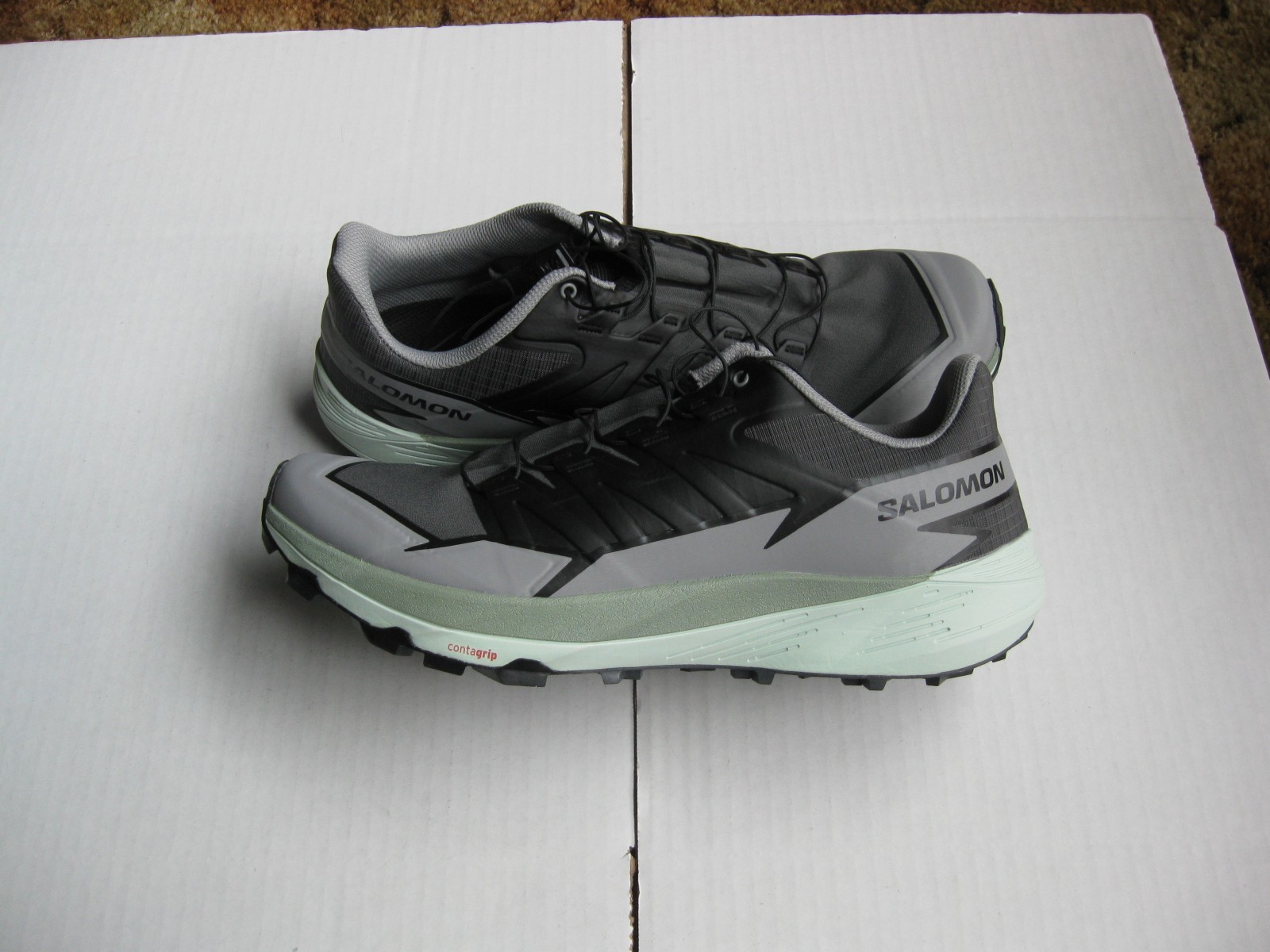 Size 12 – Salomon Thundercross Gray/Black men’s
