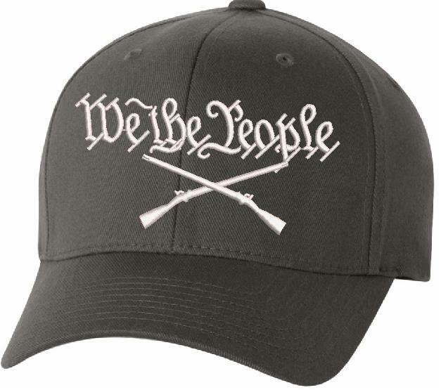 We The People Flex Fit Embroidered Low Profile Hat – Various Colors and Sizes