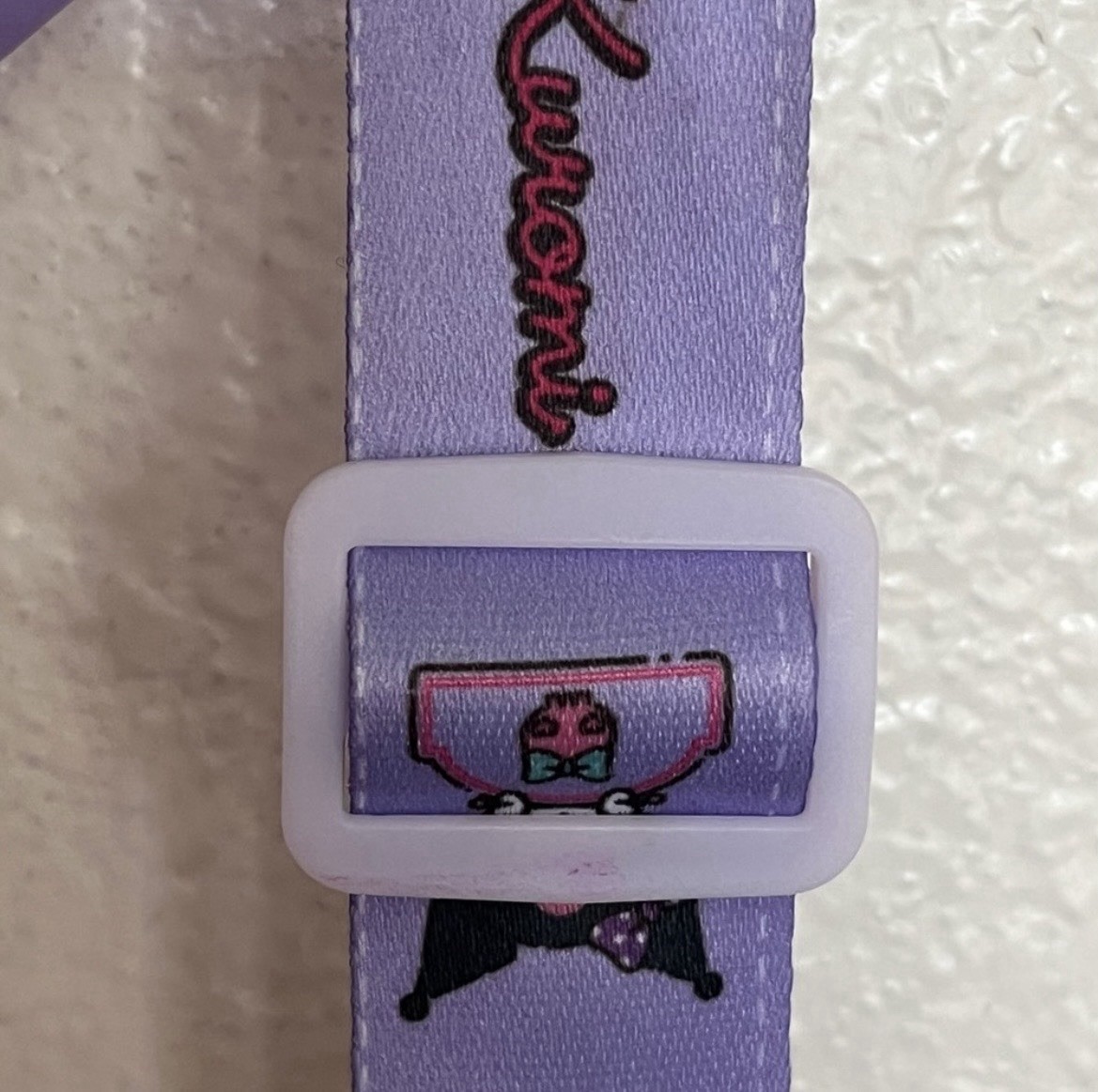 Kuromi Soft Silicone Crossbody Bag