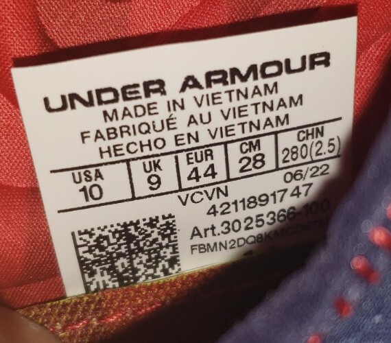 Under Armour Spotlight Lux LE MC USA Americana Football Cleats Men’s Sizes NEW